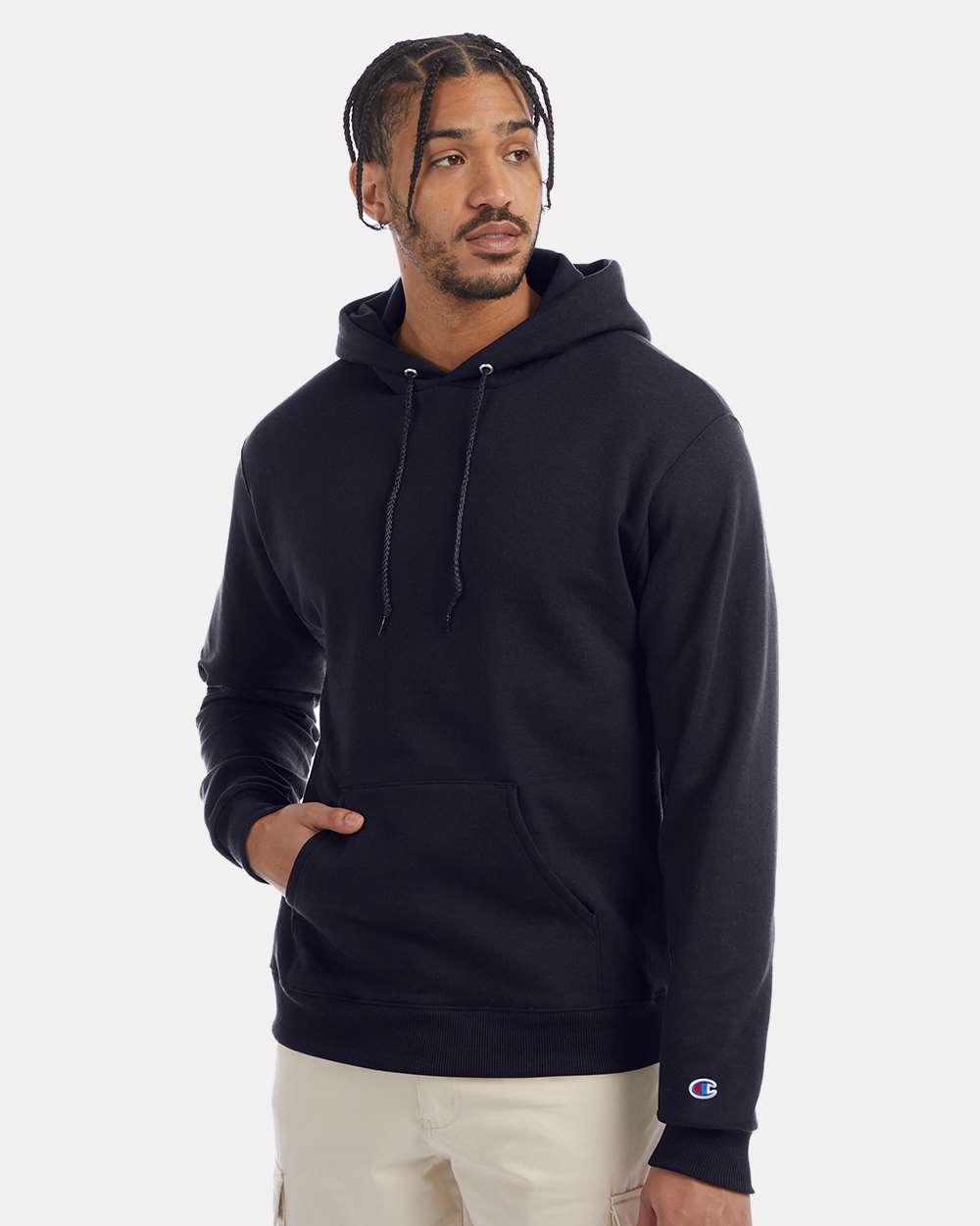 Champion Unisex Powerblend® Hooded Sweatshirt - S700 Navy