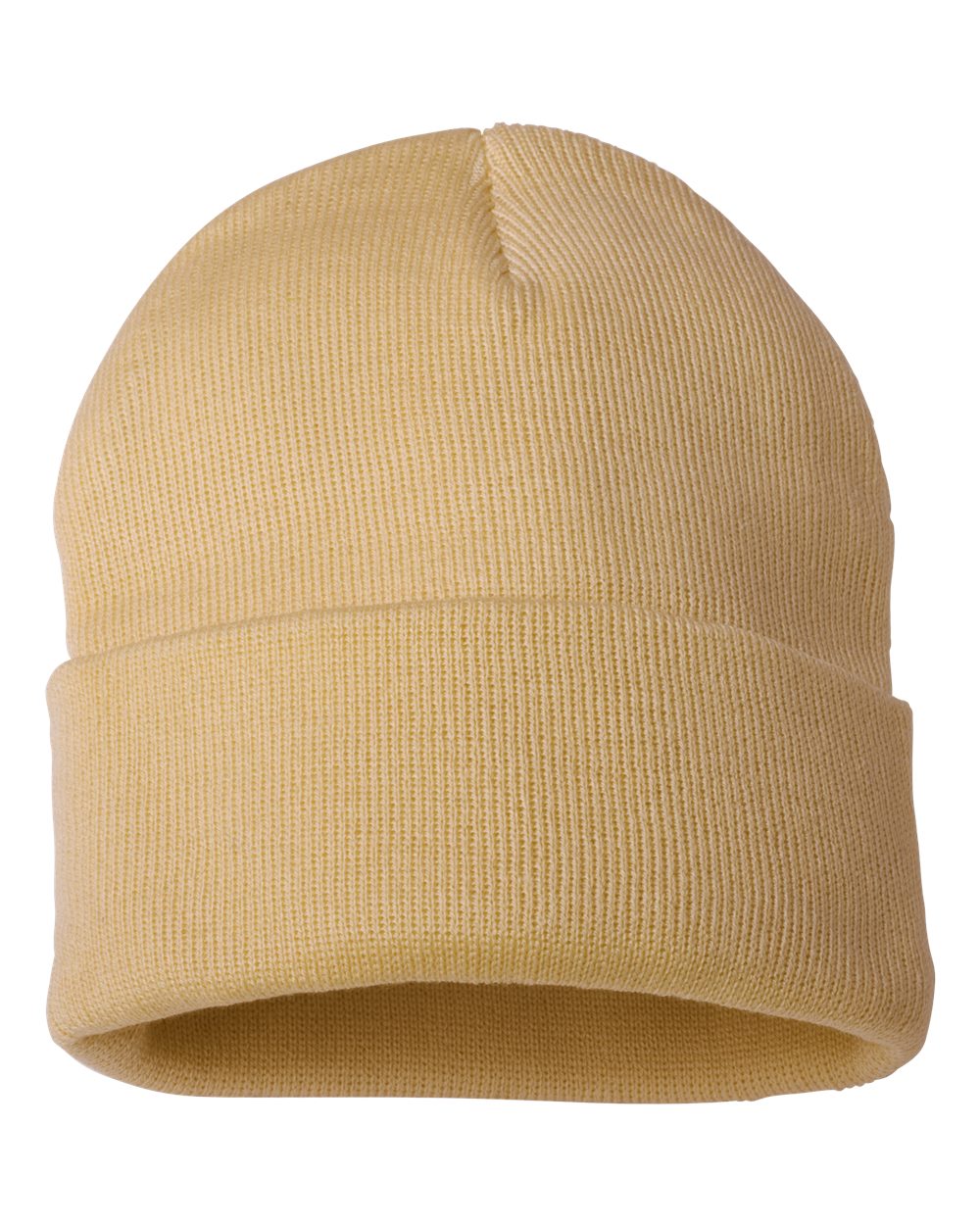Sportsman 12" Solid Cuffed Beanie - SP12 Camel