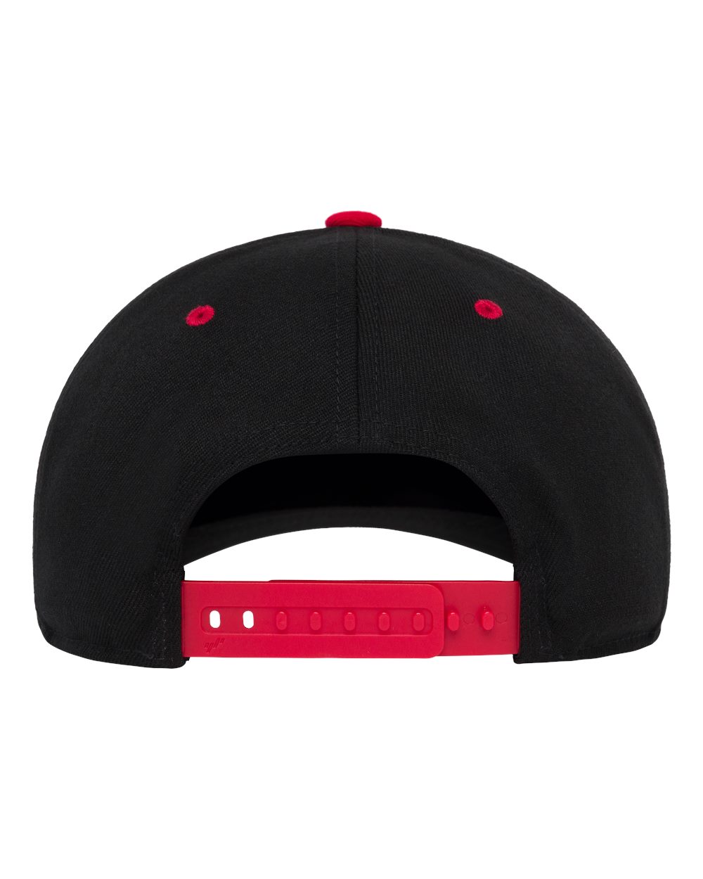 Flexfit 110® Snapback Cap - 110F Black- Red