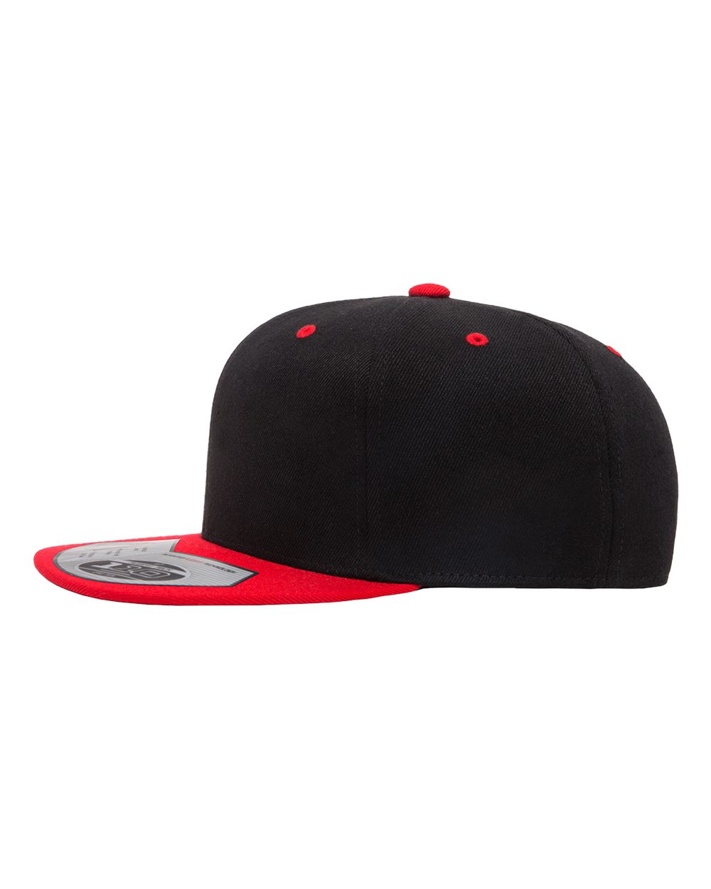 Flexfit 110® Snapback Cap - 110F Black- Red