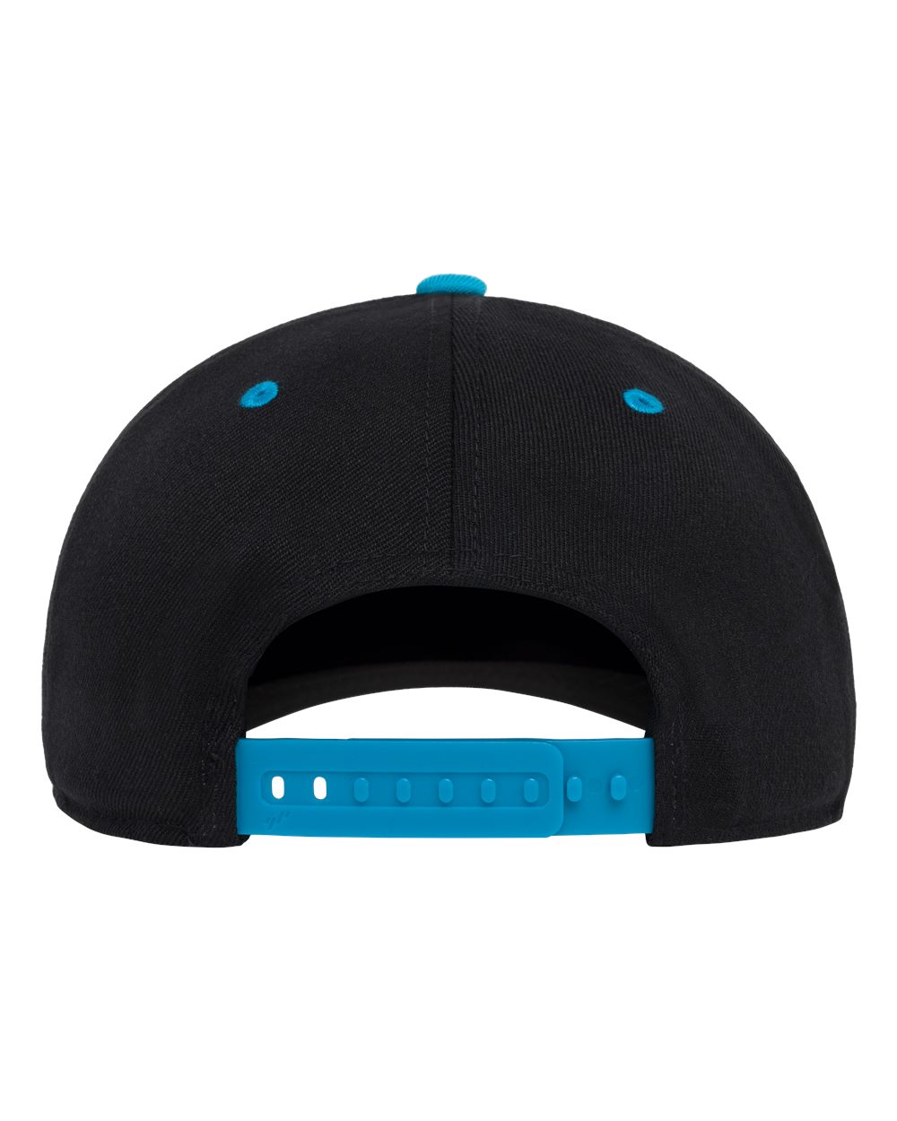 Flexfit 110® Snapback Cap - 110F Black- Teal