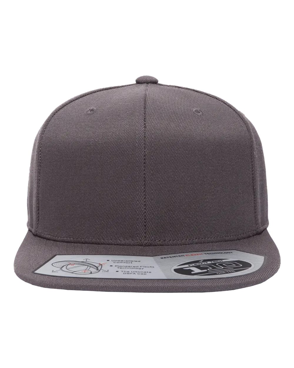 Flexfit 110® Snapback Cap - 110F Dark Grey
