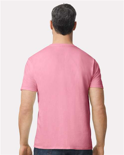 Gildan Unisex Softstyle® Lightweight T-Shirt - 980 - 980G Charity Pink