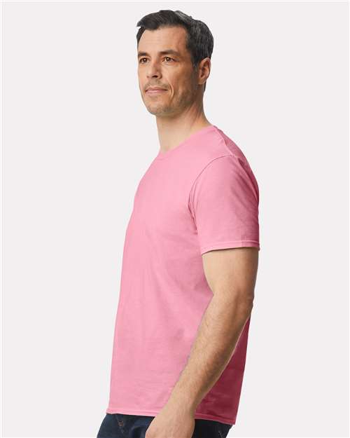 Gildan Unisex Softstyle® Lightweight T-Shirt - 980 - 980G Charity Pink