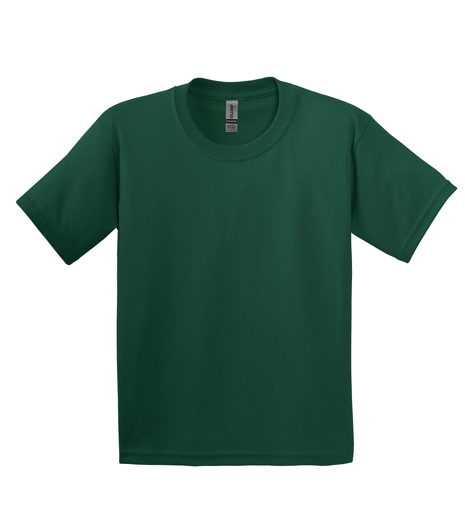 Gildanᴹᴰ GILDANᴹᴰ T-SHIRT ULTRA COTTONᴹᴰ POUR JEUNES - 200B Forest Green