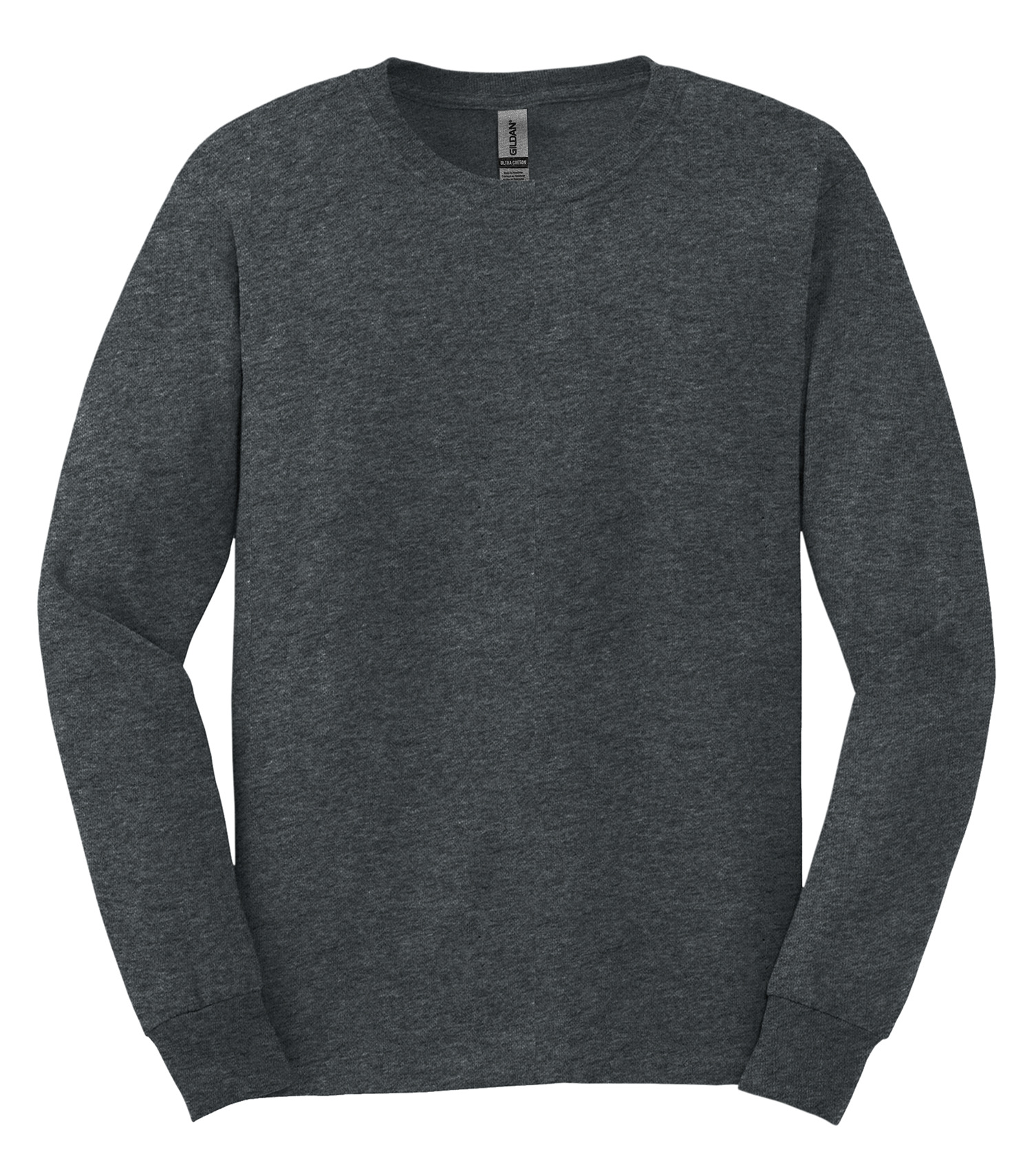 Gildanᴹᴰ GILDANᴹᴰ T-SHIRT À MANCHES LONGUES ULTRA COTTONᴹᴰ - 2400 Dark Heather**