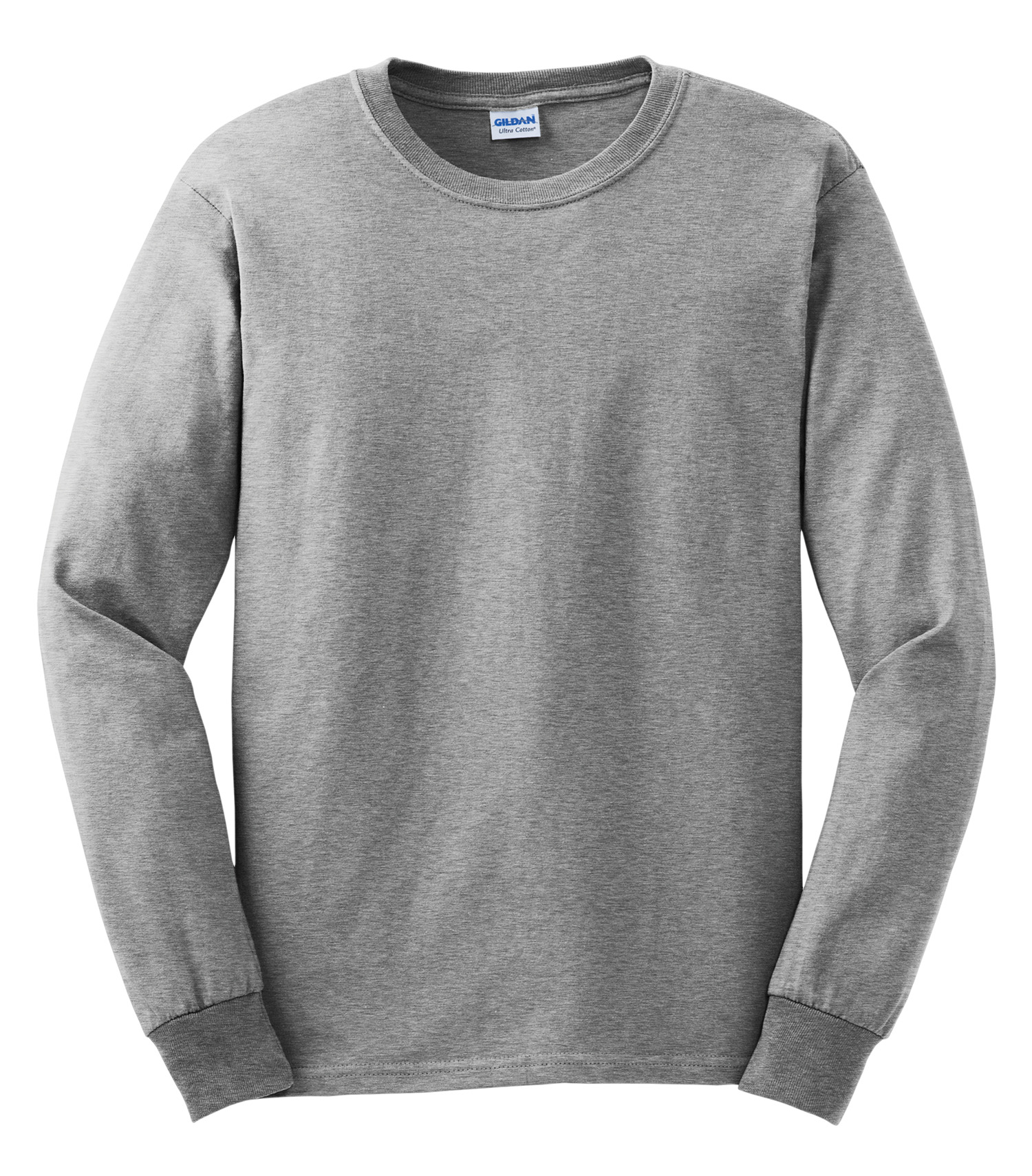 Gildanᴹᴰ GILDANᴹᴰ T-SHIRT À MANCHES LONGUES ULTRA COTTONᴹᴰ - 2400 Sport Grey*