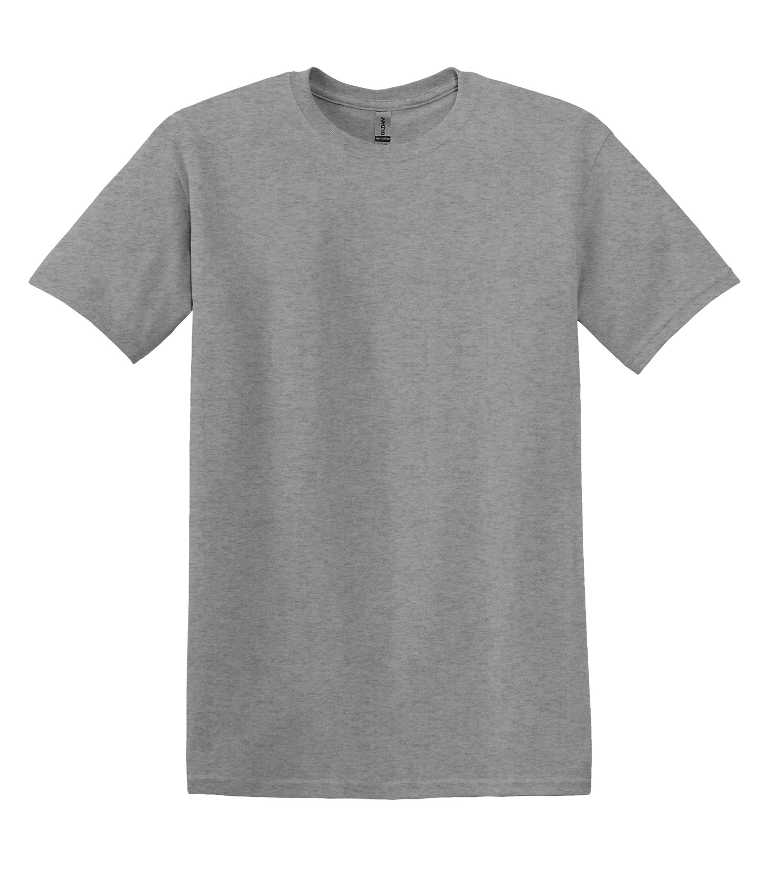 Gildanᴹᴰ GILDANᴹᴰ T-SHIRT HEAVY COTTONᴹᶜ - 5000 Graphite Heather**