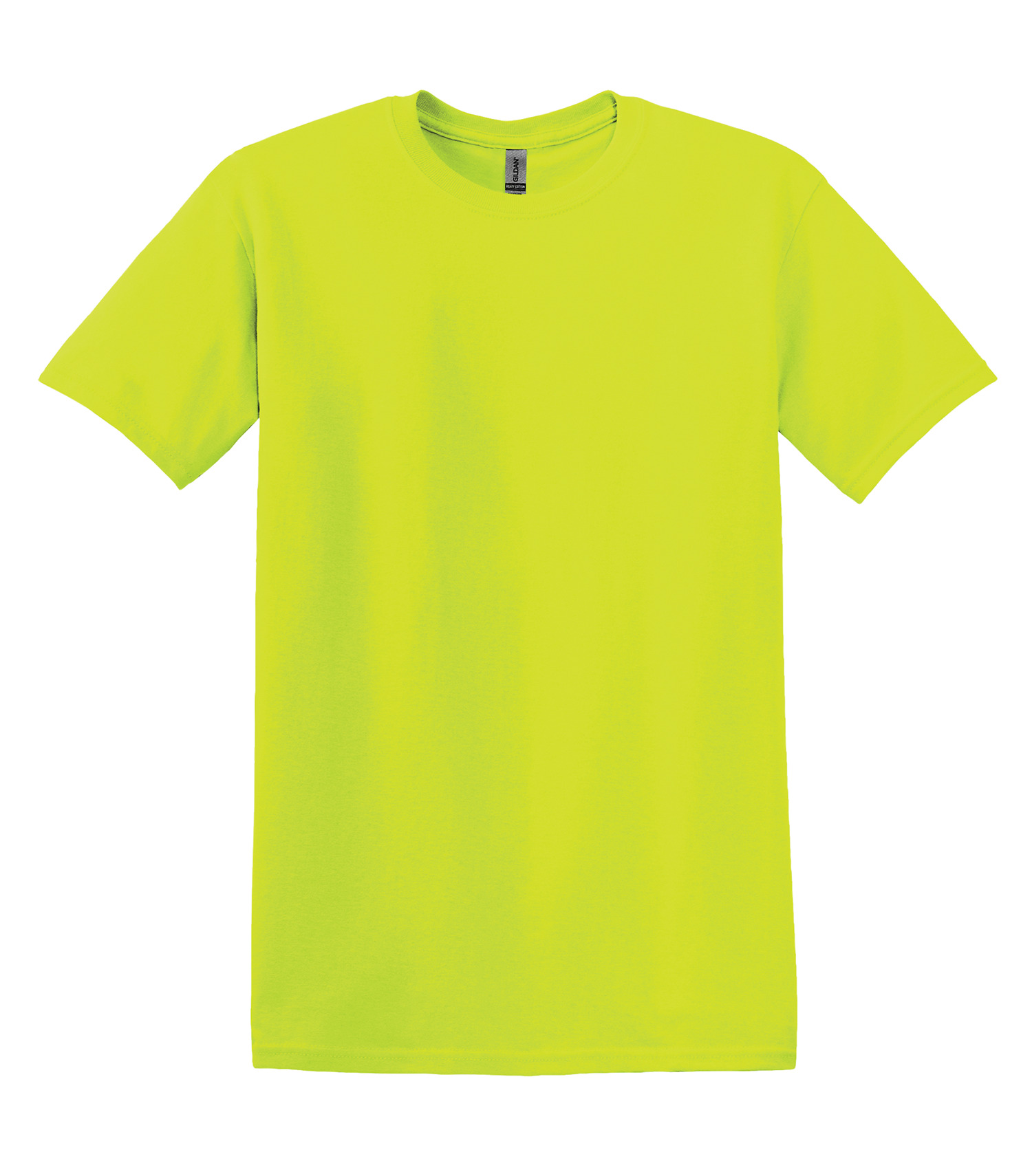 Gildanᴹᴰ GILDANᴹᴰ T-SHIRT HEAVY COTTONᴹᶜ - 5000 Safety Green**^