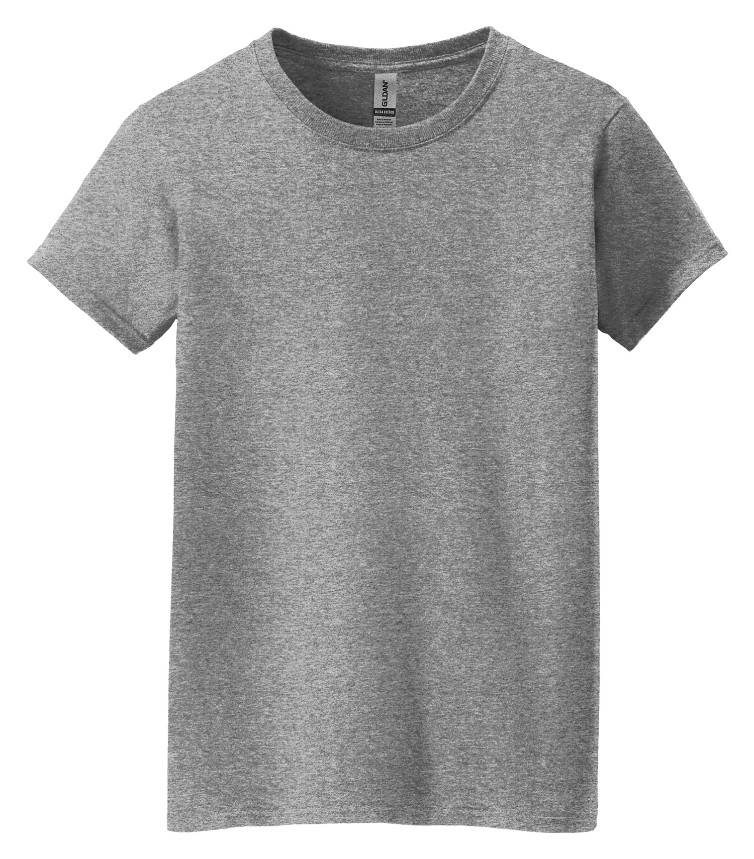 Gildanᴹᴰ GILDANᴹᴰ T-SHIRT COUPE MISSY HEAVY COTTONᴹᶜ - 5000L Graphite Heather**