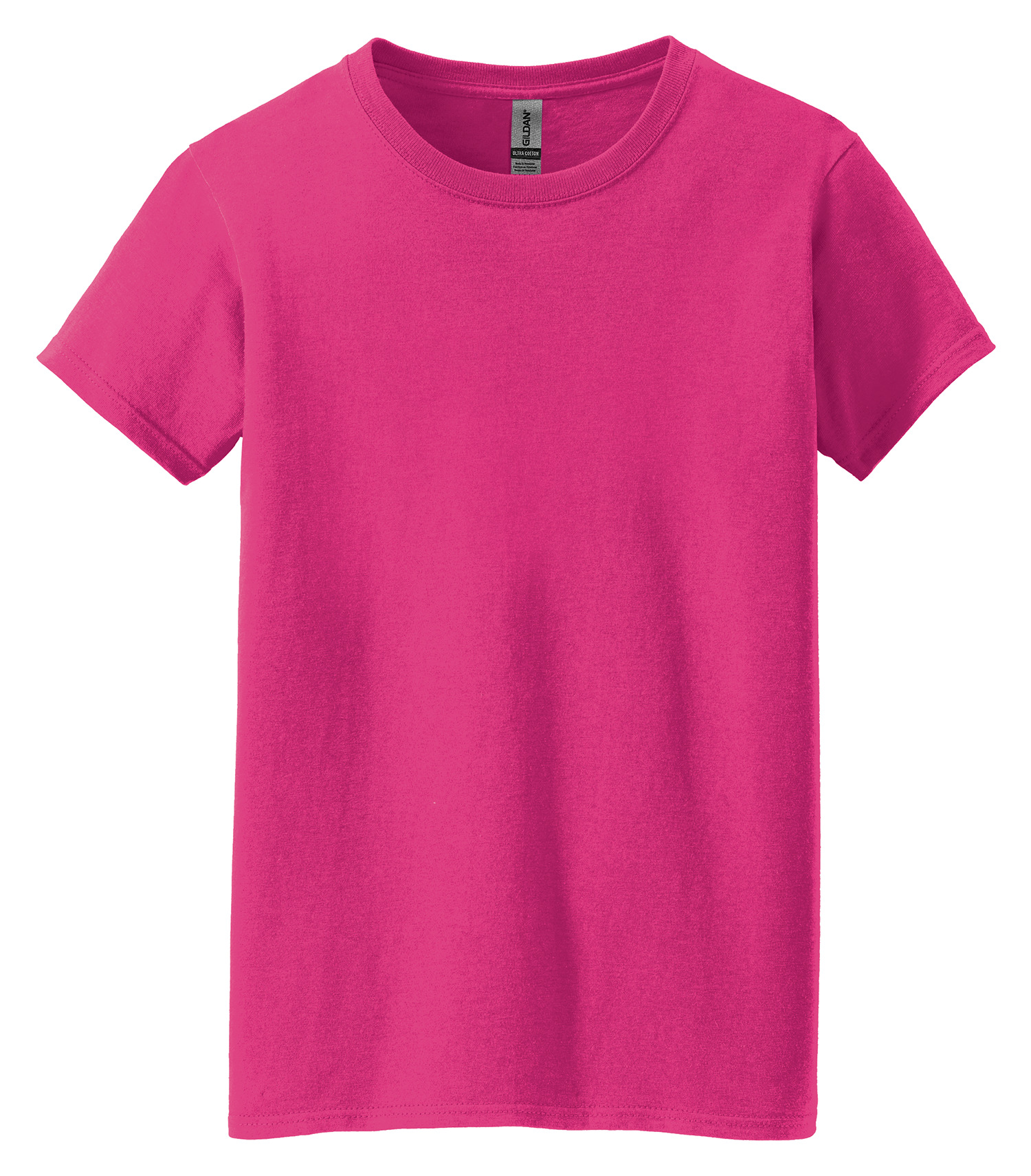 Gildanᴹᴰ GILDANᴹᴰ T-SHIRT COUPE MISSY HEAVY COTTONᴹᶜ - 5000L Heliconia