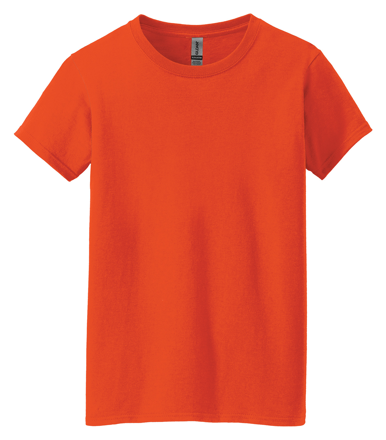 Gildanᴹᴰ GILDANᴹᴰ T-SHIRT COUPE MISSY HEAVY COTTONᴹᶜ - 5000L Orange