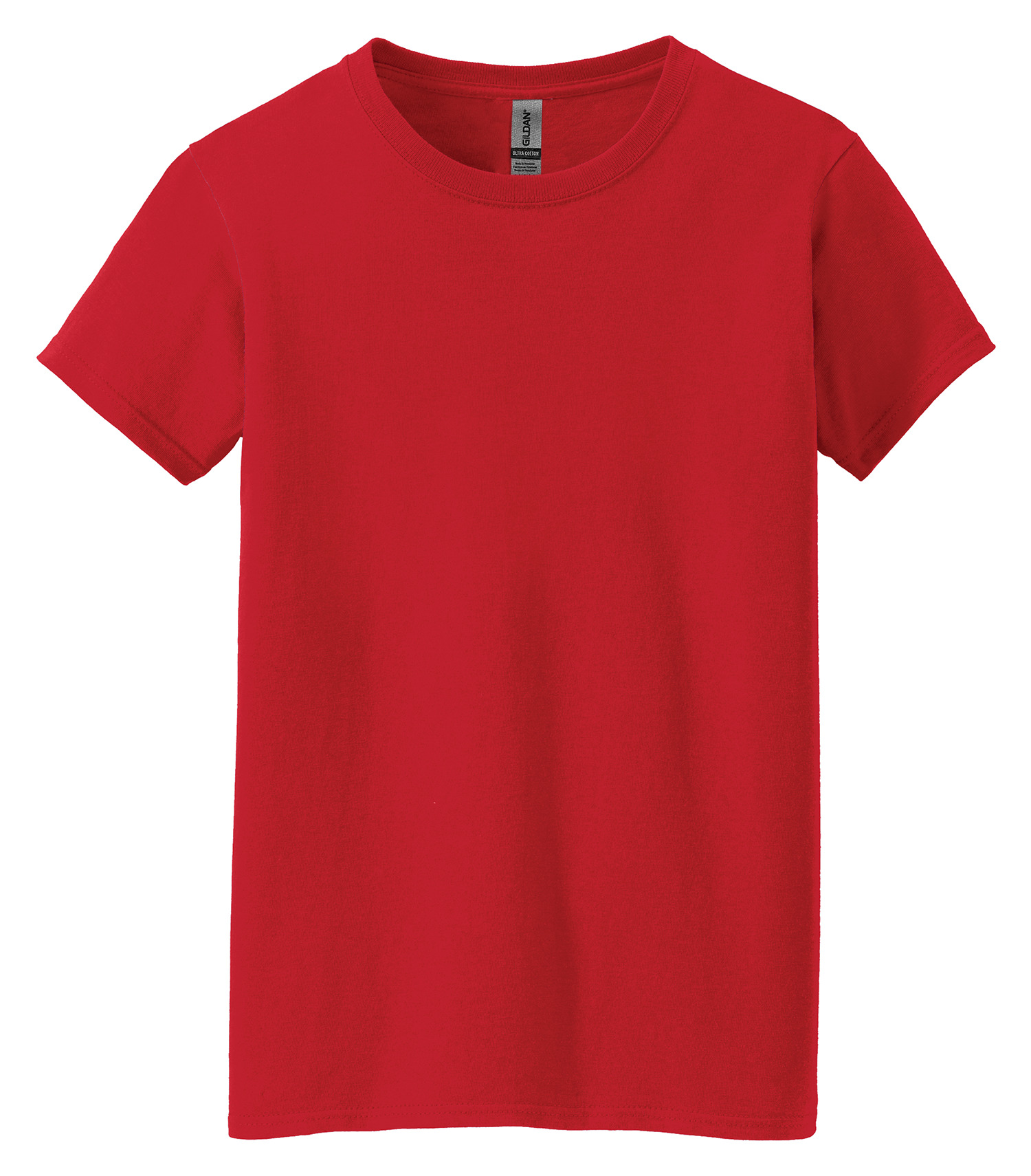 Gildanᴹᴰ GILDANᴹᴰ T-SHIRT COUPE MISSY HEAVY COTTONᴹᶜ - 5000L Red