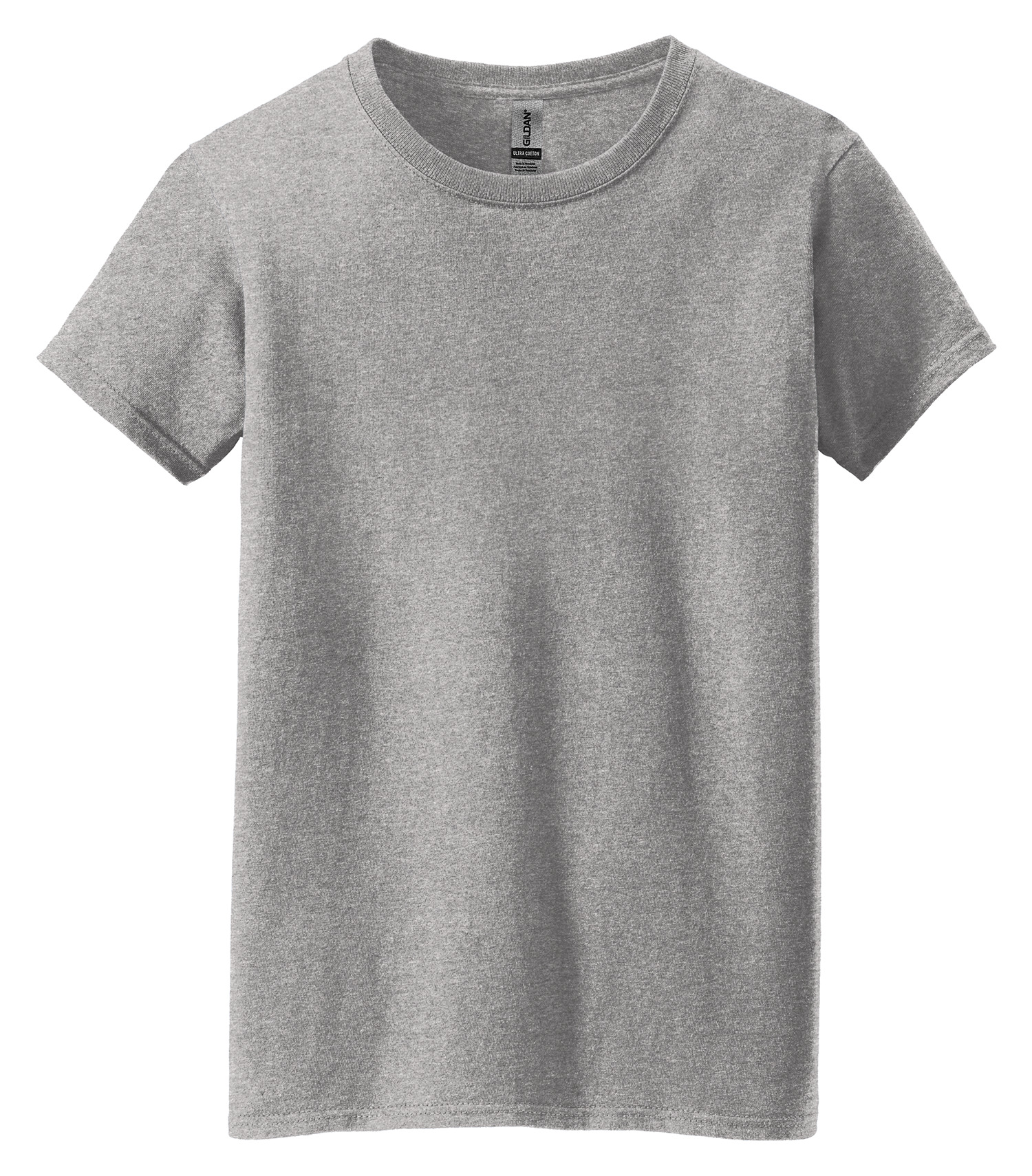Gildanᴹᴰ GILDANᴹᴰ T-SHIRT COUPE MISSY HEAVY COTTONᴹᶜ - 5000L Sport Grey*
