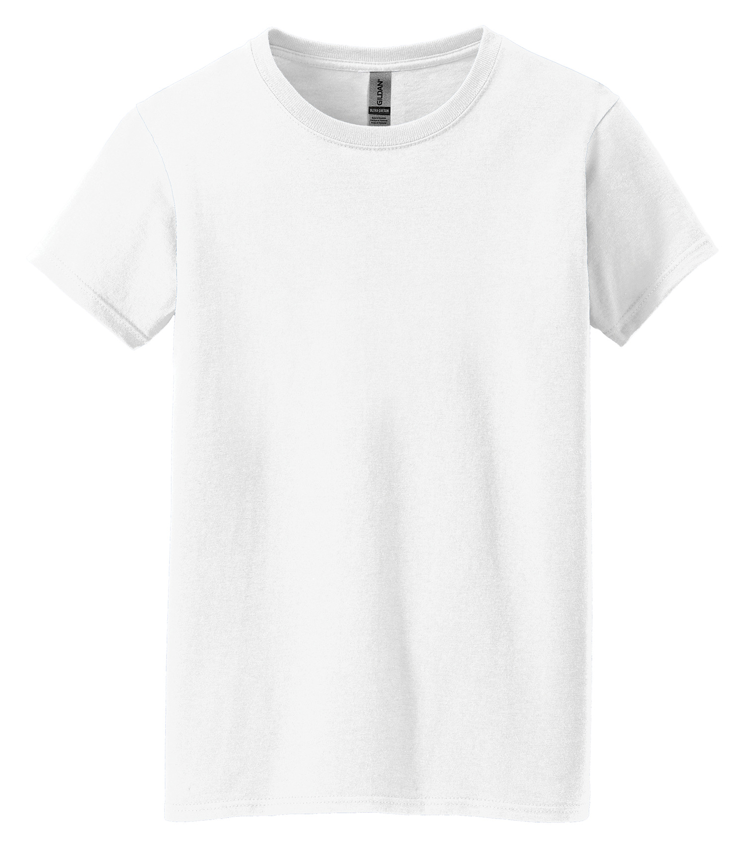 Gildanᴹᴰ GILDANᴹᴰ T-SHIRT COUPE MISSY HEAVY COTTONᴹᶜ - 5000L White