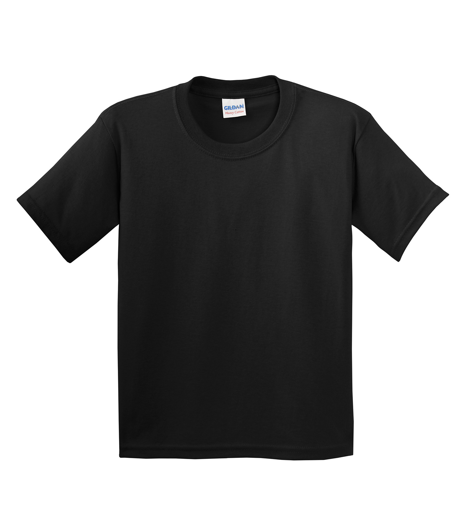 Gildanᴹᴰ GILDANᴹᴰ T-SHIRT HEAVY COTTONᴹᶜ POUR JEUNES - 500B Black