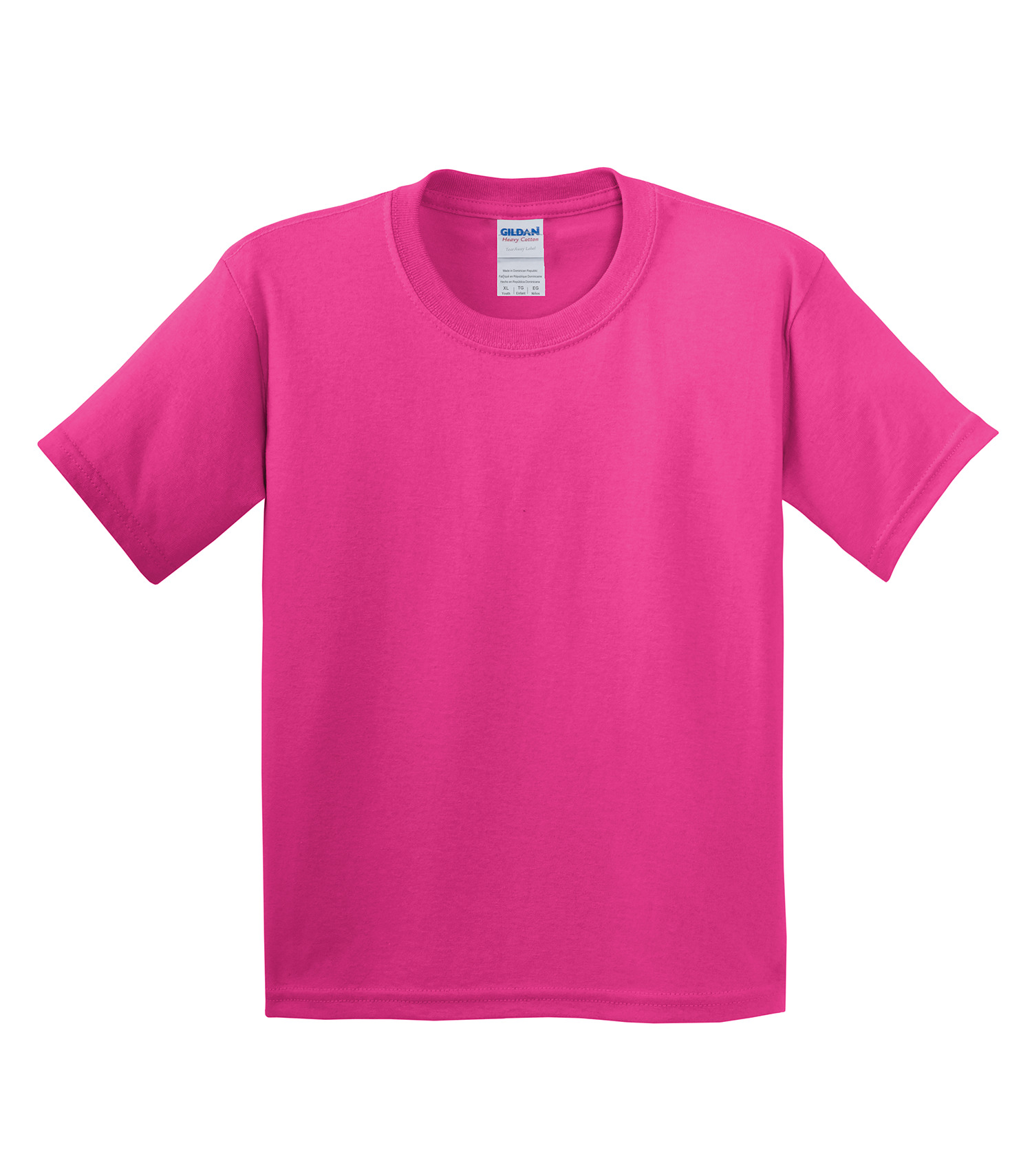 Gildanᴹᴰ GILDANᴹᴰ T-SHIRT HEAVY COTTONᴹᶜ POUR JEUNES - 500B Heliconia