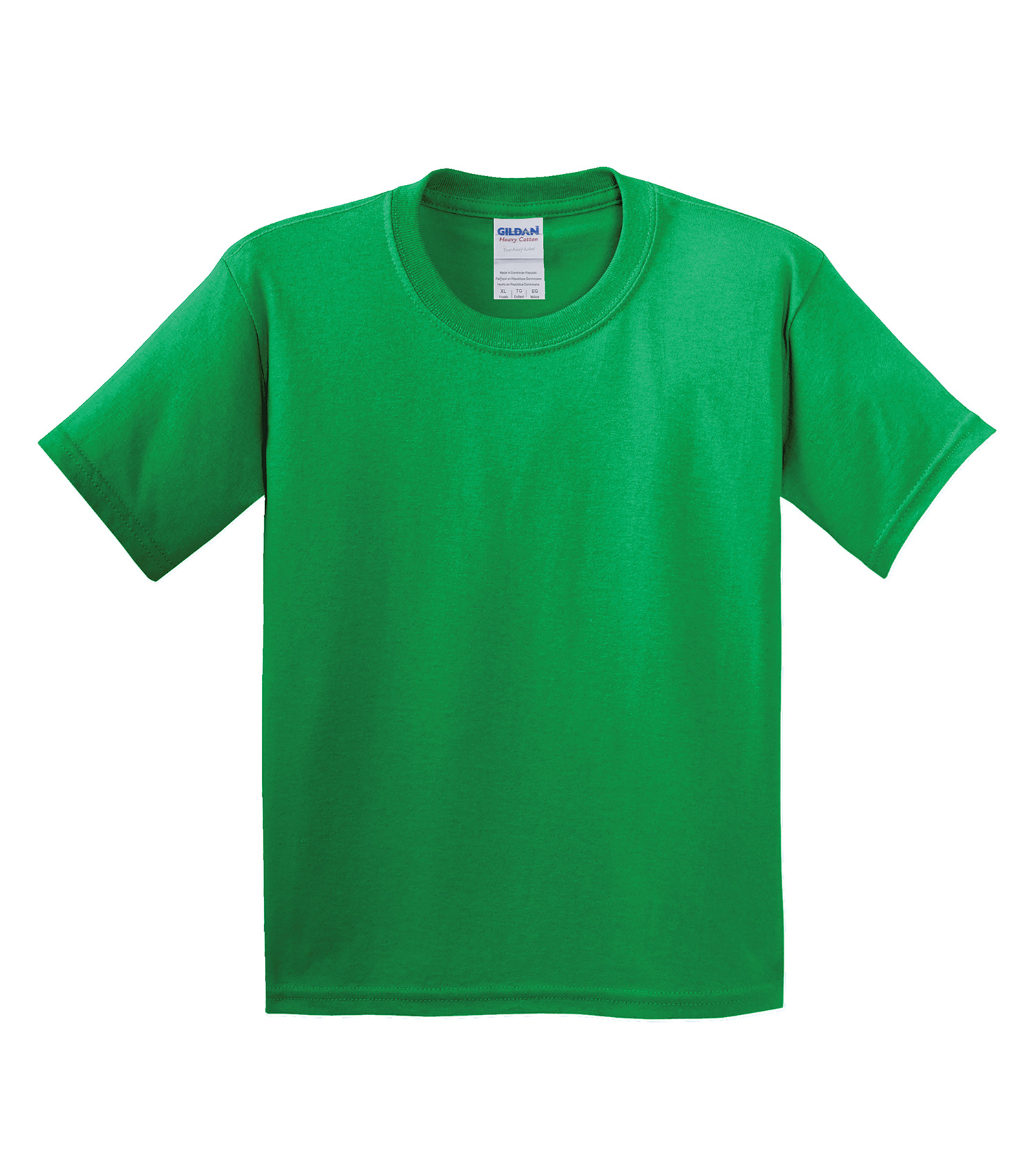 Gildanᴹᴰ GILDANᴹᴰ T-SHIRT HEAVY COTTONᴹᶜ POUR JEUNES - 500B Irish Green