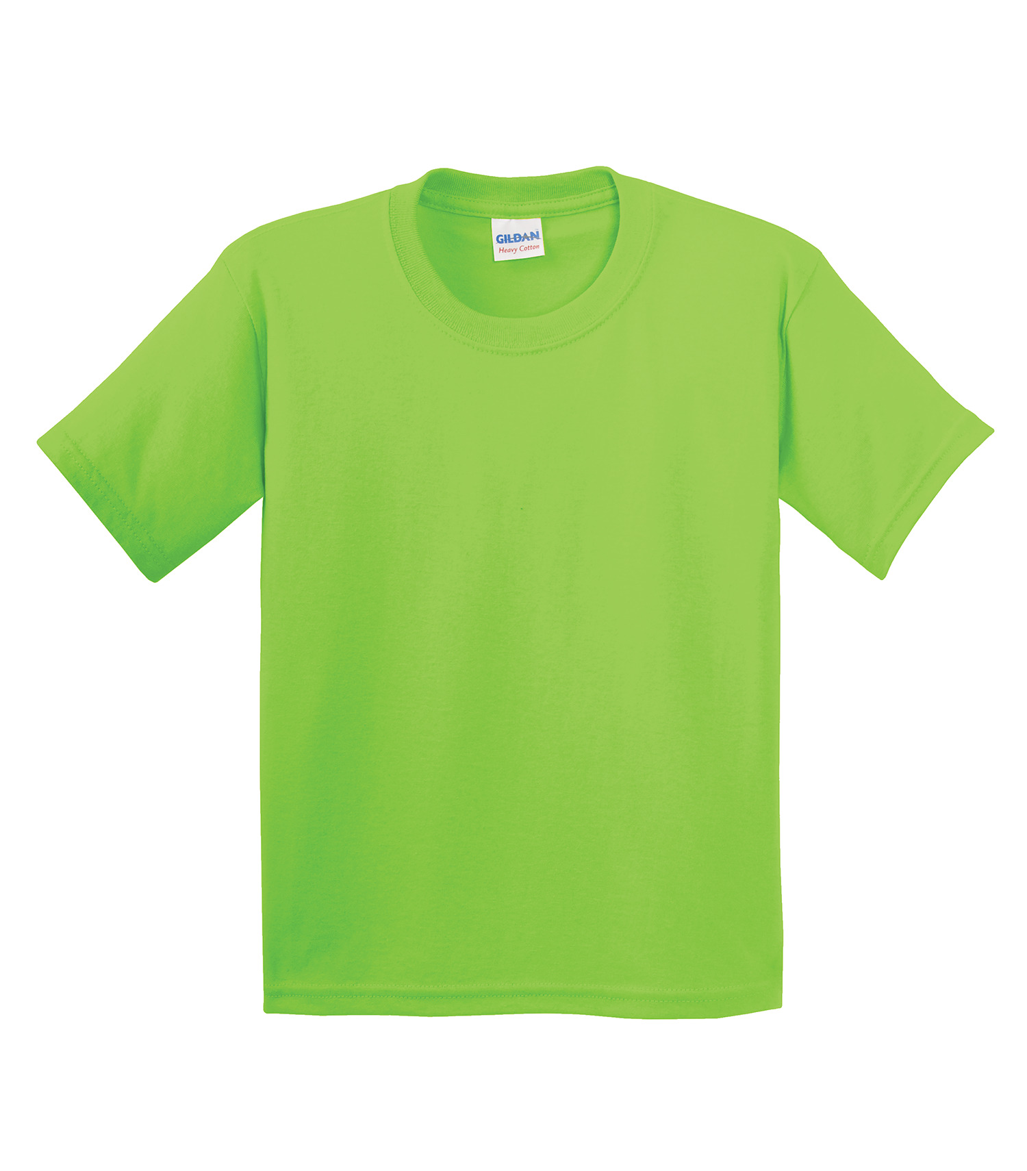 Gildanᴹᴰ GILDANᴹᴰ T-SHIRT HEAVY COTTONᴹᶜ POUR JEUNES - 500B Lime