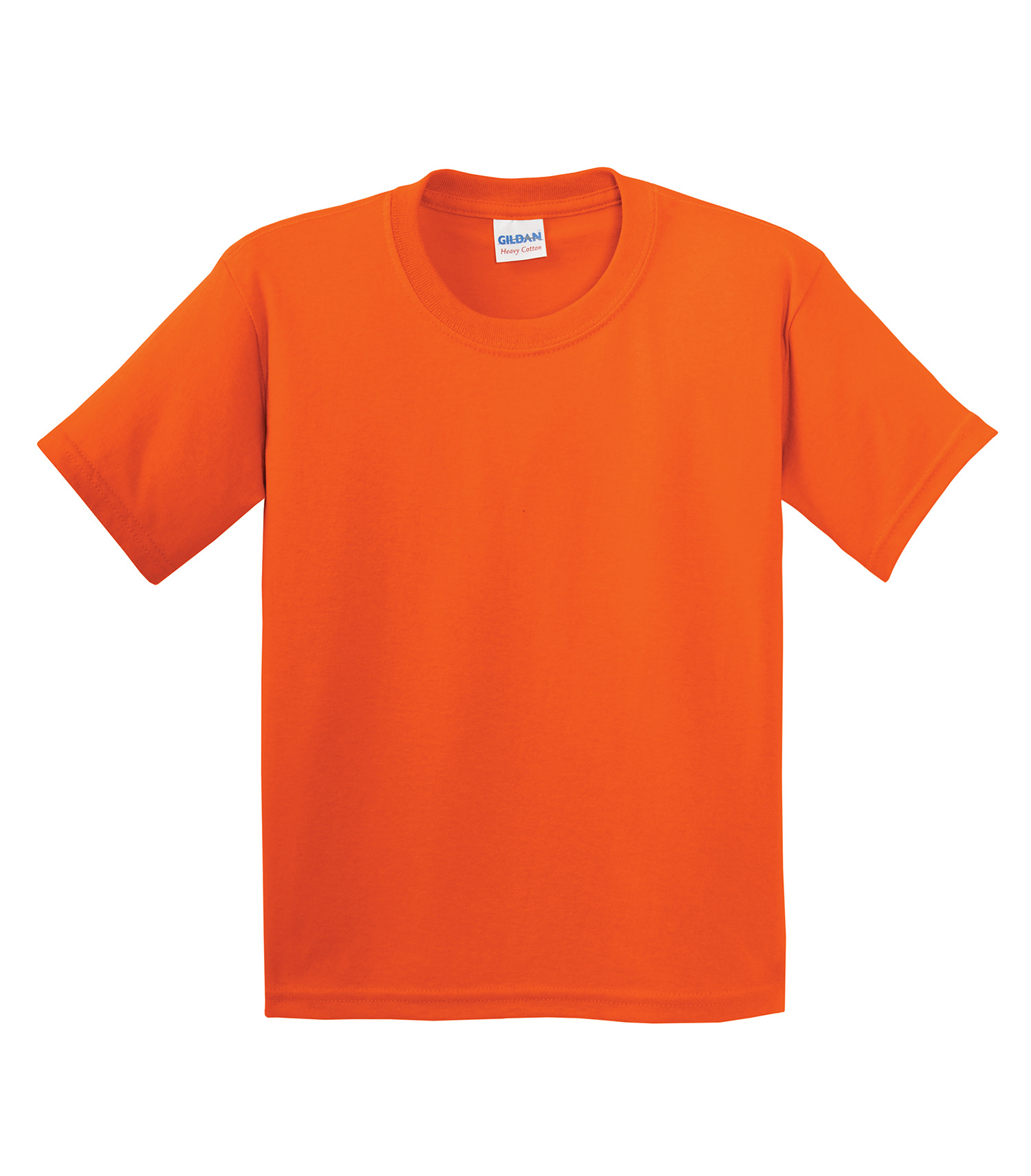 Gildanᴹᴰ GILDANᴹᴰ T-SHIRT HEAVY COTTONᴹᶜ POUR JEUNES - 500B Orange