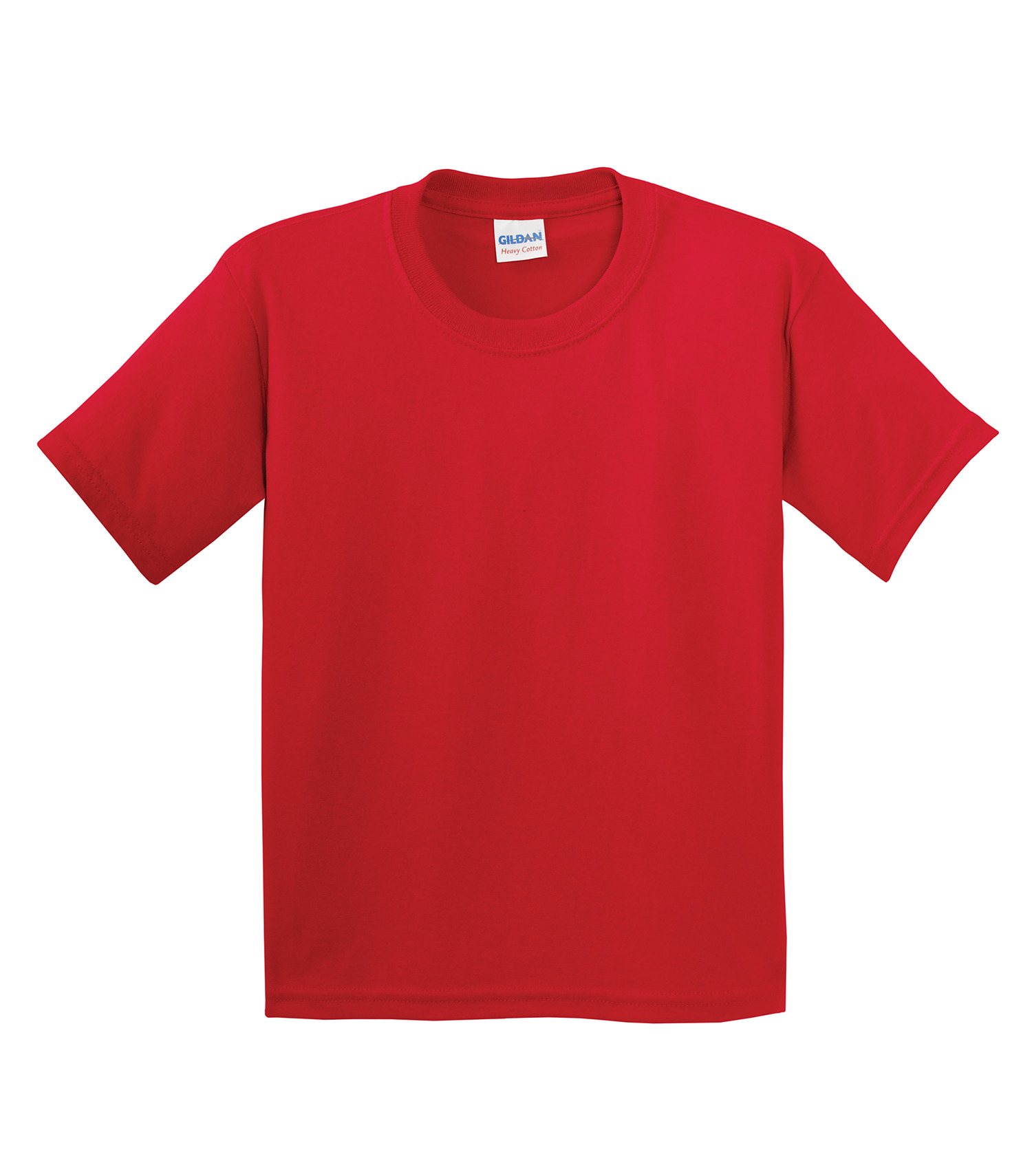 Gildanᴹᴰ GILDANᴹᴰ T-SHIRT HEAVY COTTONᴹᶜ POUR JEUNES - 500B Red