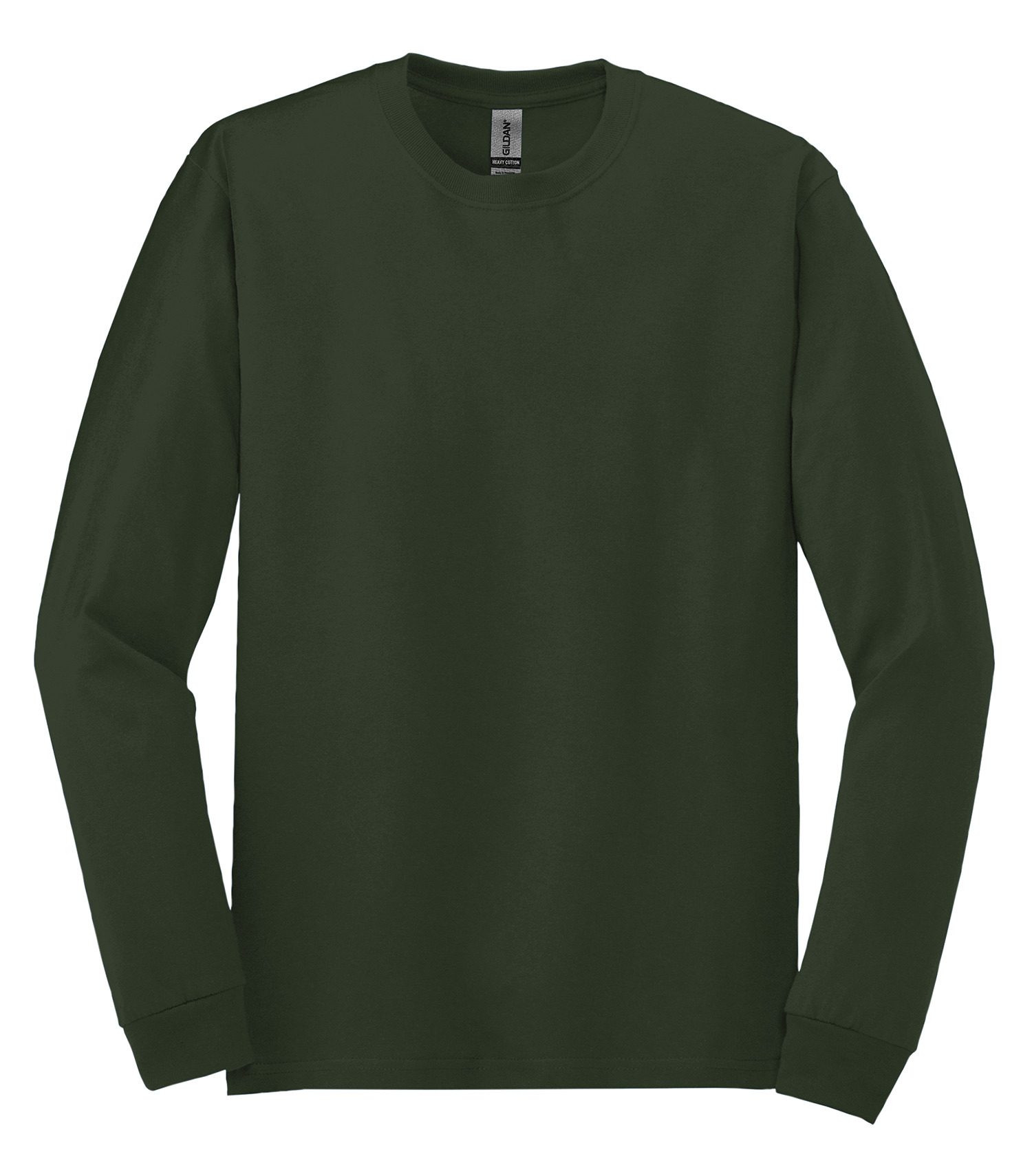 Gildanᴹᴰ GILDANᴹᴰ T-SHIRT À MANCHES LONGUES HEAVY COTTONᴹᶜ - 5400 Forest Green