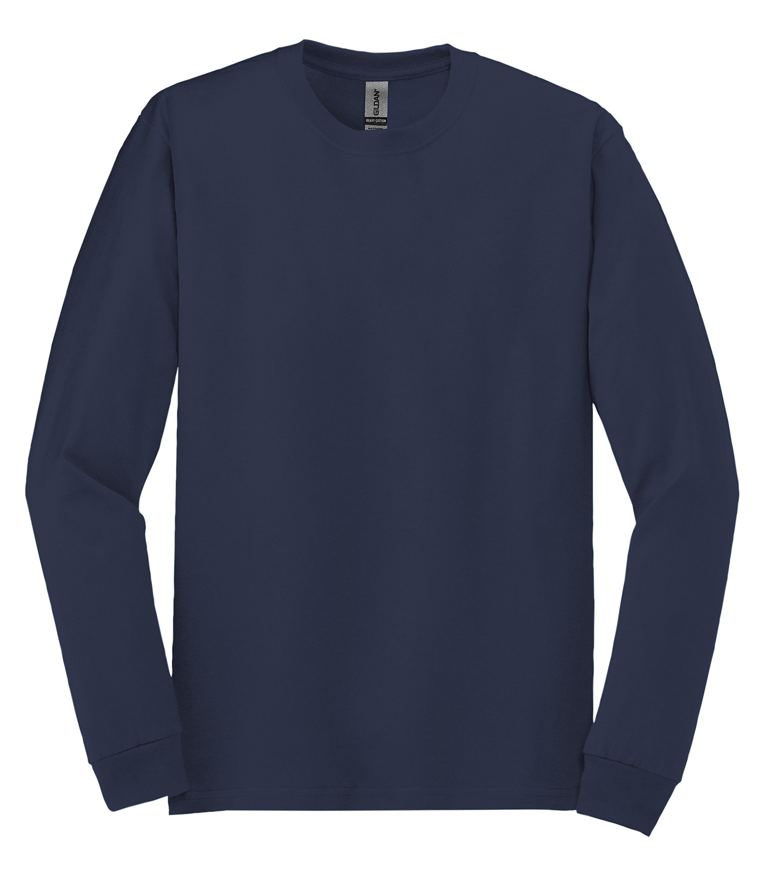 Gildanᴹᴰ GILDANᴹᴰ T-SHIRT À MANCHES LONGUES HEAVY COTTONᴹᶜ - 5400 Navy