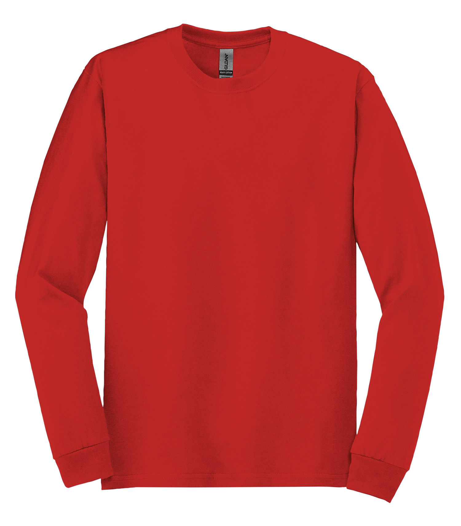 Gildanᴹᴰ GILDANᴹᴰ T-SHIRT À MANCHES LONGUES HEAVY COTTONᴹᶜ - 5400 Red