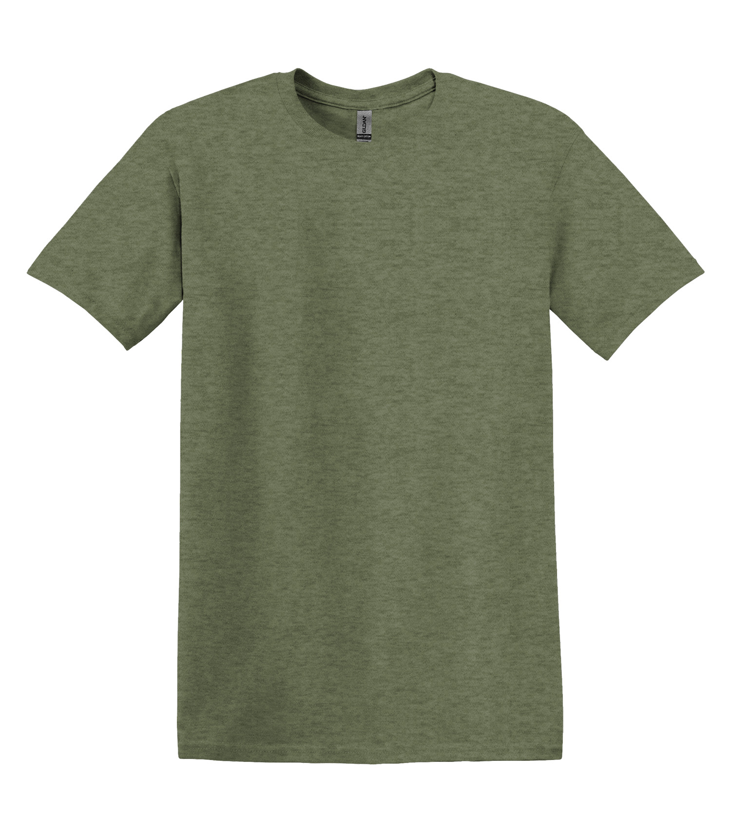 Gildanᴹᴰ GILDANᴹᴰ T-SHIRT SOFTSTYLEᴹᴰ - 6400 Heather Military Green**