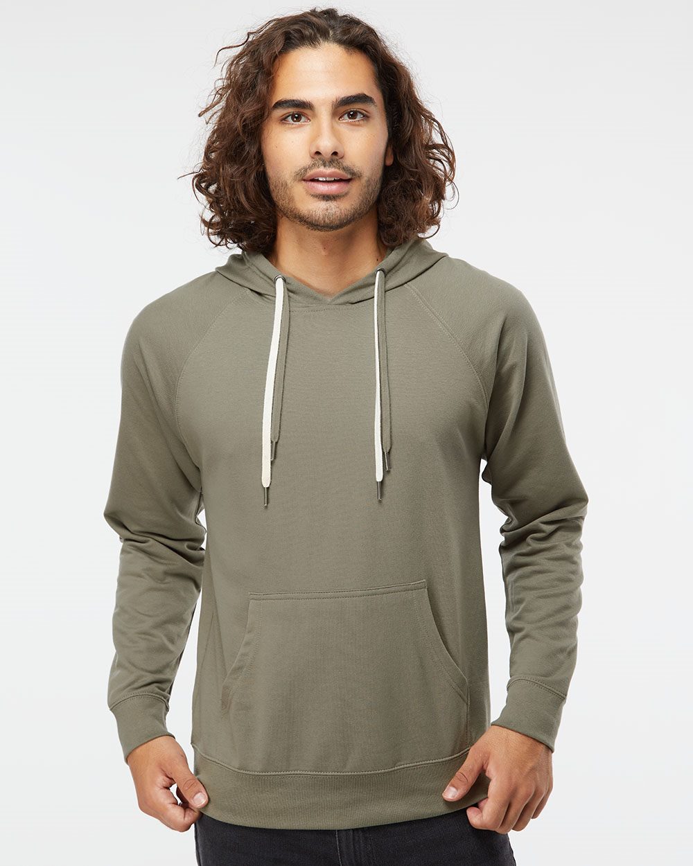 Independent Trading Co. Unisex Icon Lightweight Loopback Terry Hooded Sweatshirt - SS1000