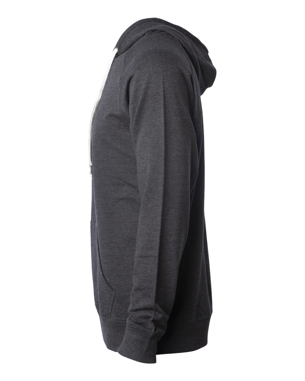 Independent Trading Co. Unisex Icon Lightweight Loopback Terry Hooded Sweatshirt - SS1000 Charcoal Heather
