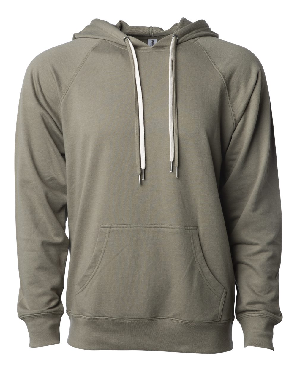 Independent Trading Co. Unisex Icon Lightweight Loopback Terry Hooded Sweatshirt - SS1000 Olive