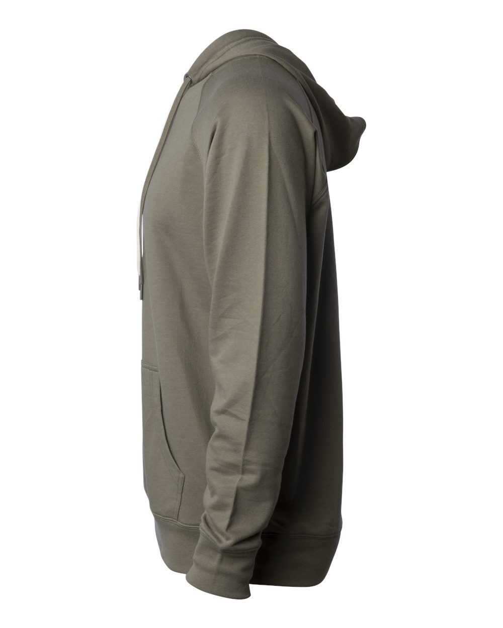 Independent Trading Co. Unisex Icon Lightweight Loopback Terry Hooded Sweatshirt - SS1000 Olive