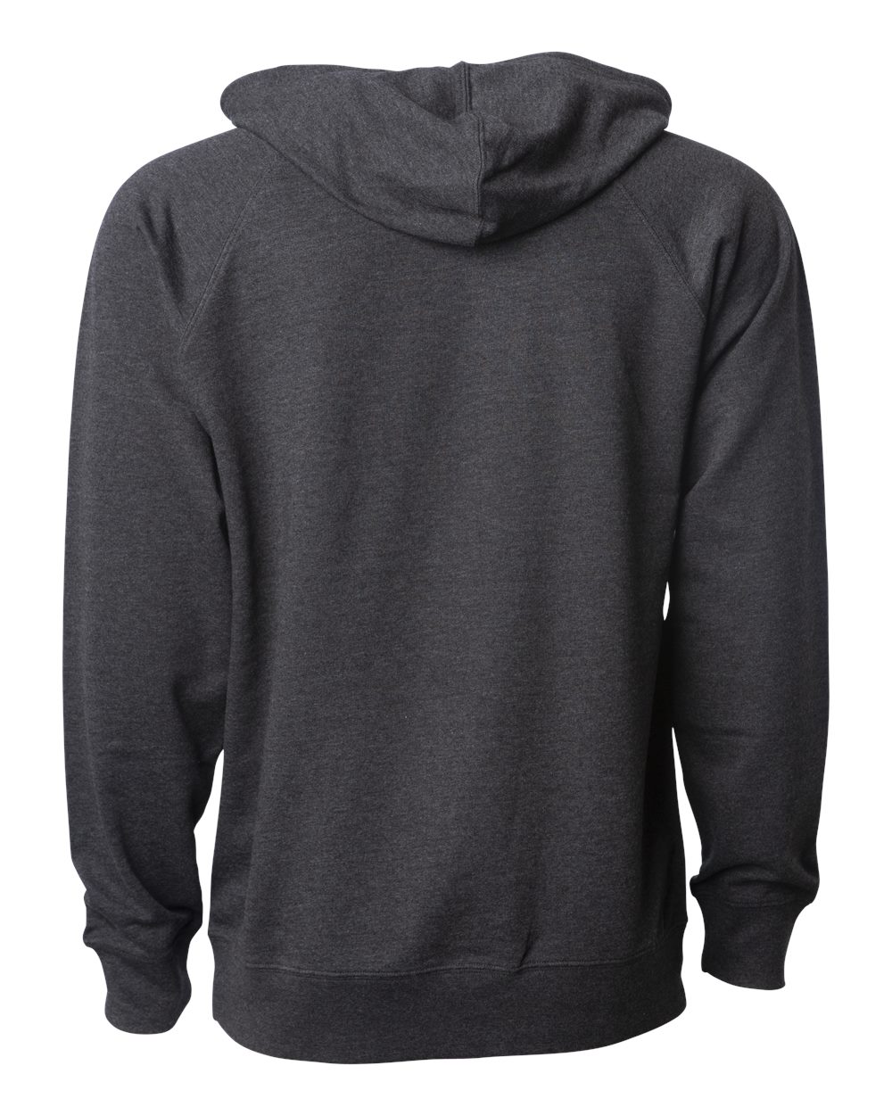 Independent Trading Co. Unisex Icon Lightweight Loopback Terry Hooded Sweatshirt - SS1000 Charcoal Heather