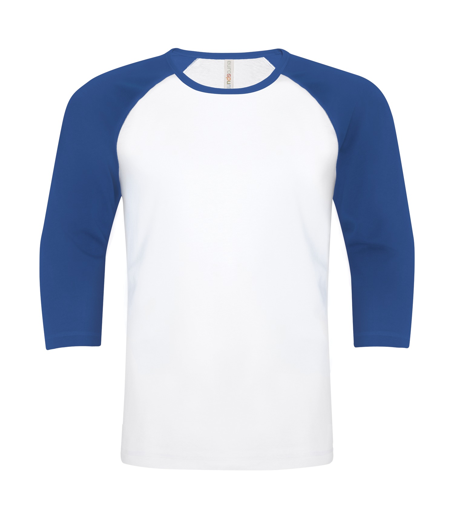 ATCᴹᶜ EuroSpunᴹᴰ ATC™ EUROSPUN® RING SPUN BASEBALL TEE. ATC0822 White-True Royal