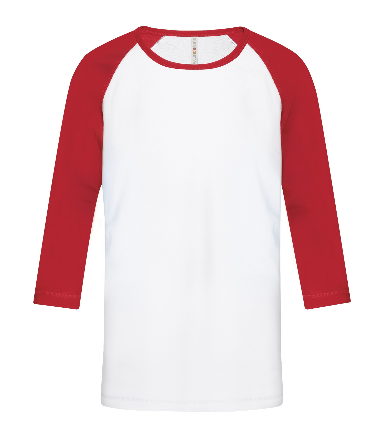 ATCᴹᶜ EuroSpunᴹᴰ ATC™ EUROSPUN® RING SPUN BASEBALL YOUTH TEE. ATC0822Y White-True Red