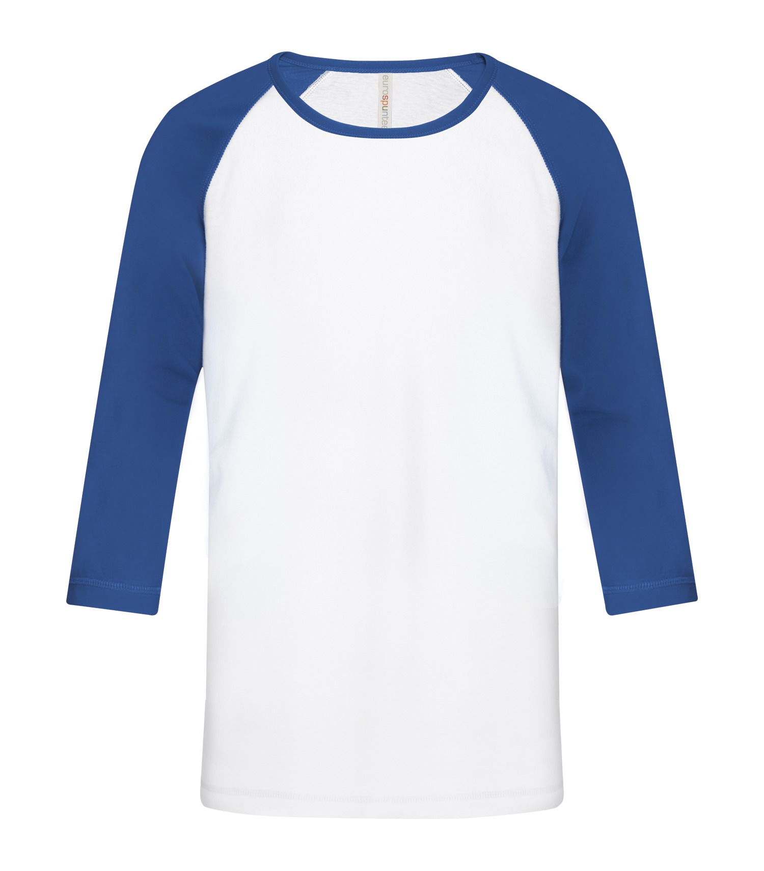 ATCᴹᶜ EuroSpunᴹᴰ ATC™ EUROSPUN® RING SPUN BASEBALL YOUTH TEE. ATC0822Y White-True Royal