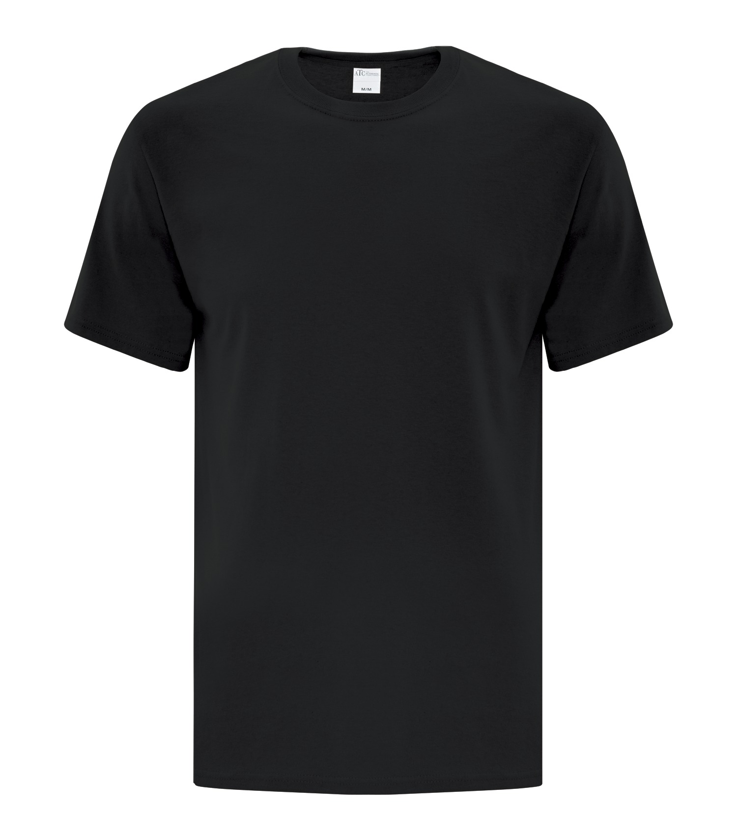 ATCᴹᶜ Everyday Collectionᴹᴰ ATC™ EVERYDAY COTTON TEE. ATC1000 Black