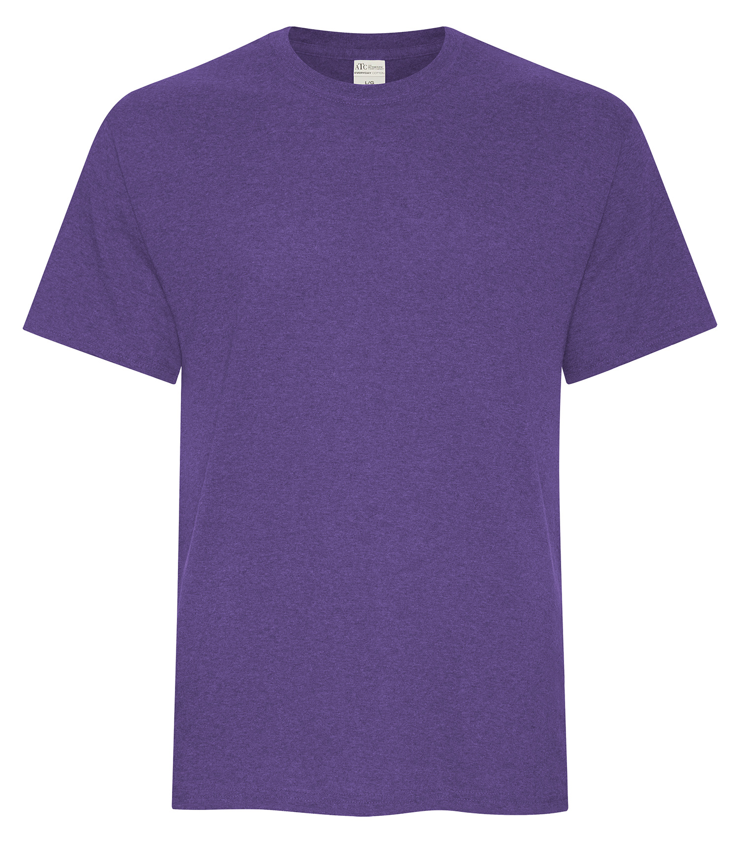 ATCᴹᶜ Everyday Collectionᴹᴰ ATC™ EVERYDAY COTTON TEE. ATC1000 Heather Purple**