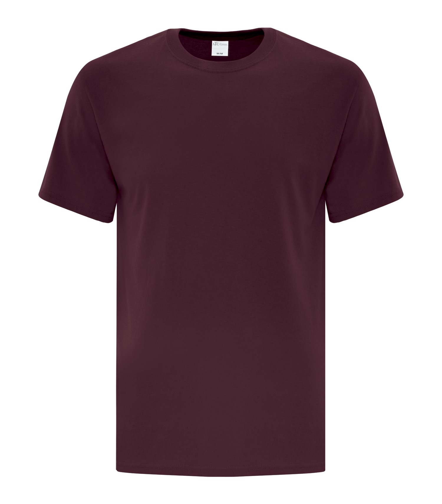 ATCᴹᶜ Everyday Collectionᴹᴰ ATC™ EVERYDAY COTTON TEE. ATC1000 Maroon