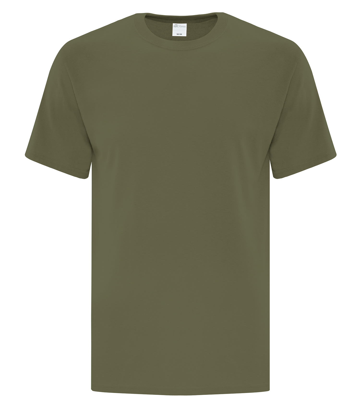 ATCᴹᶜ Everyday Collectionᴹᴰ ATC™ EVERYDAY COTTON TEE. ATC1000 Military Green