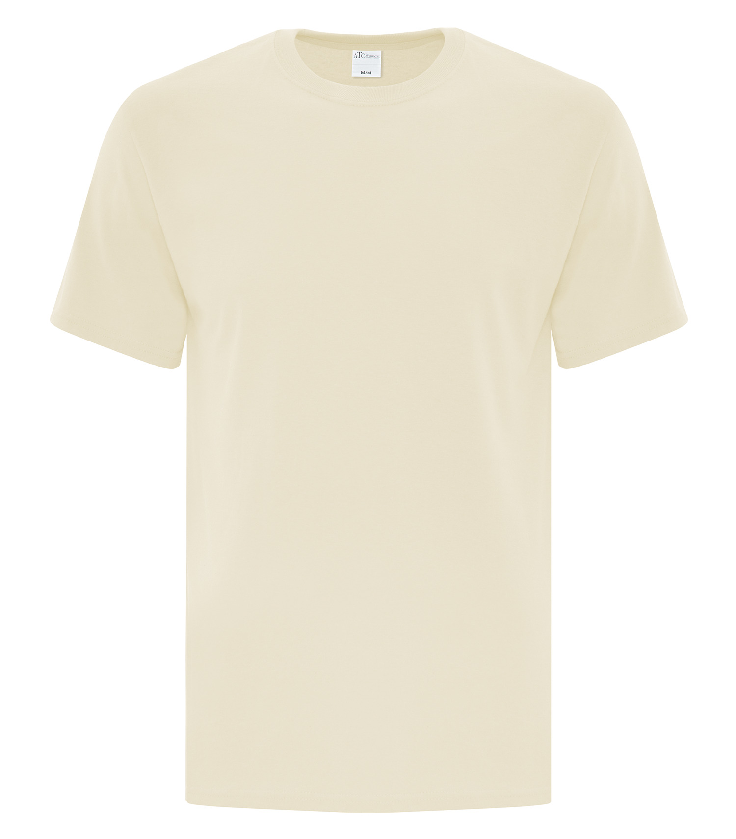 ATCᴹᶜ Everyday Collectionᴹᴰ ATC™ EVERYDAY COTTON TEE. ATC1000 Natural