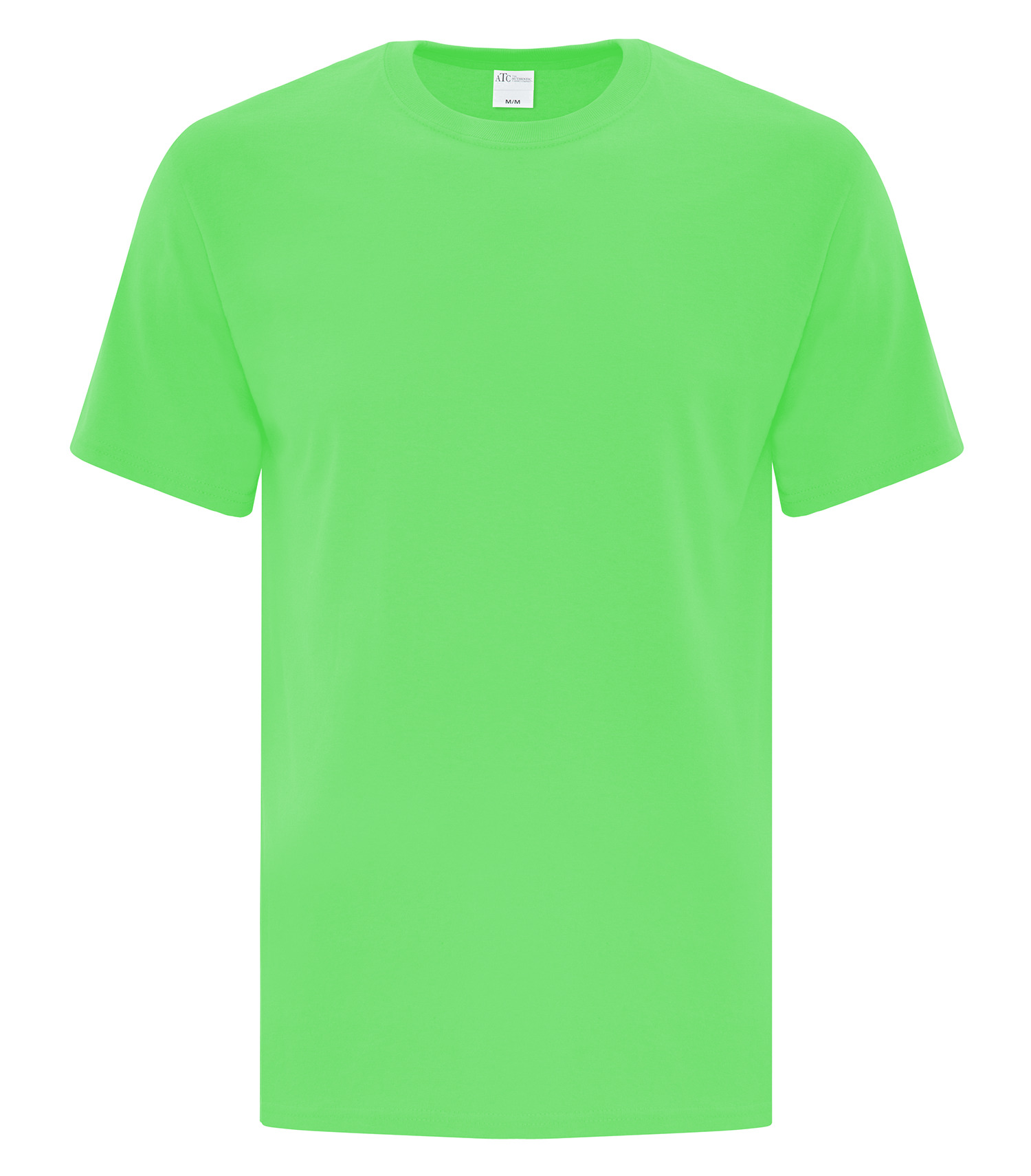 ATCᴹᶜ Everyday Collectionᴹᴰ ATC™ EVERYDAY COTTON TEE. ATC1000 Neon Green**