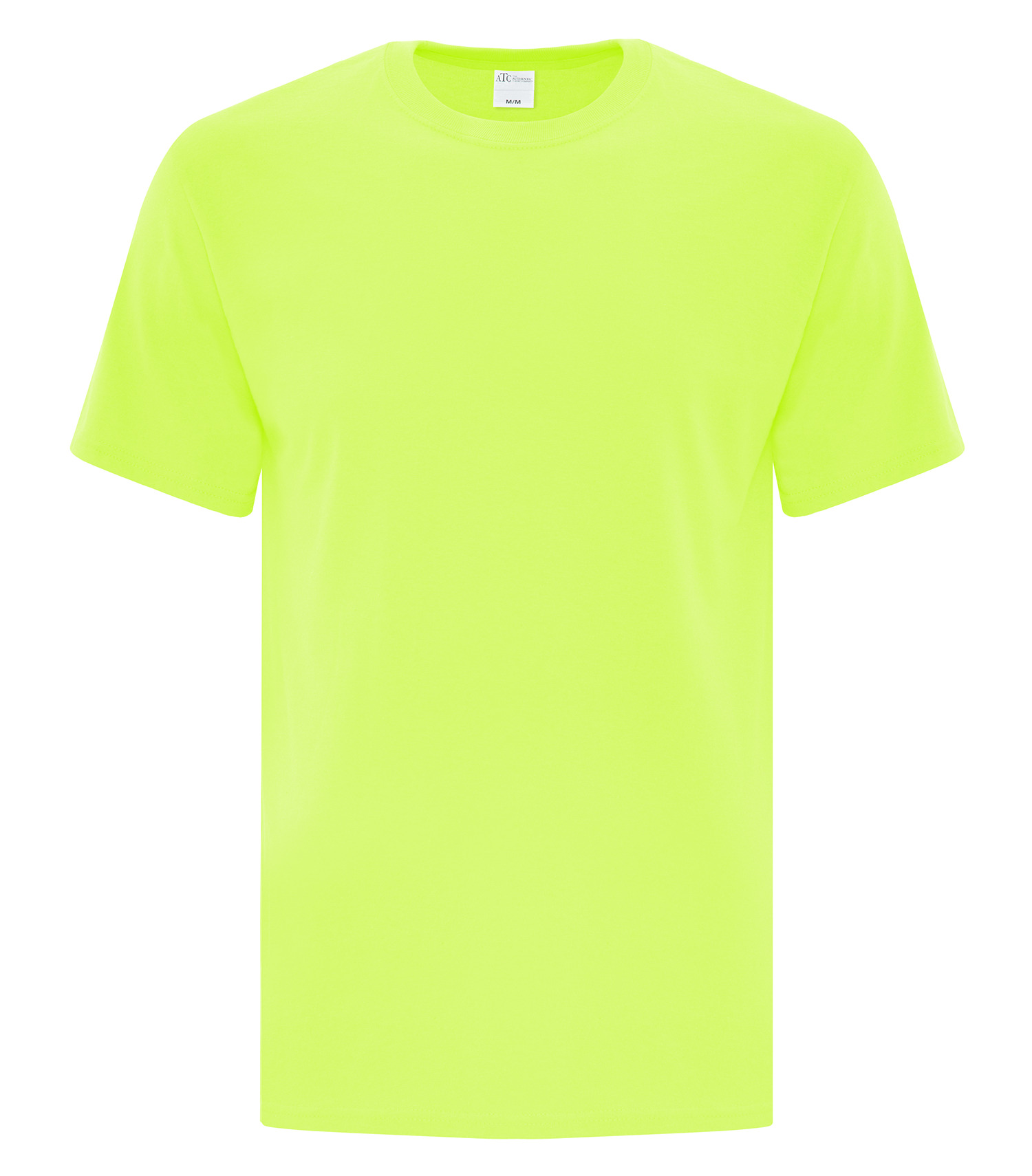 ATCᴹᶜ Everyday Collectionᴹᴰ ATC™ EVERYDAY COTTON TEE. ATC1000 Neon Yellow**