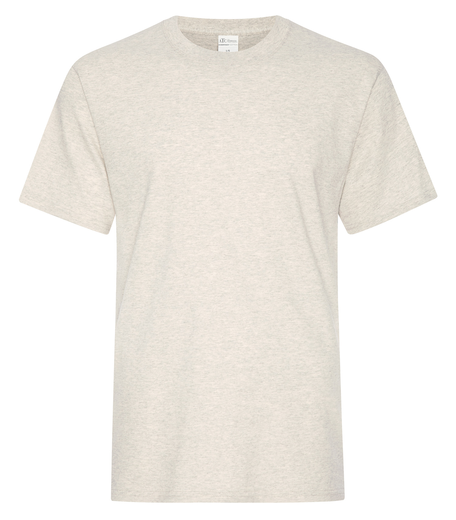 ATCᴹᶜ Everyday Collectionᴹᴰ ATC™ EVERYDAY COTTON TEE. ATC1000 Oatmeal Heather***