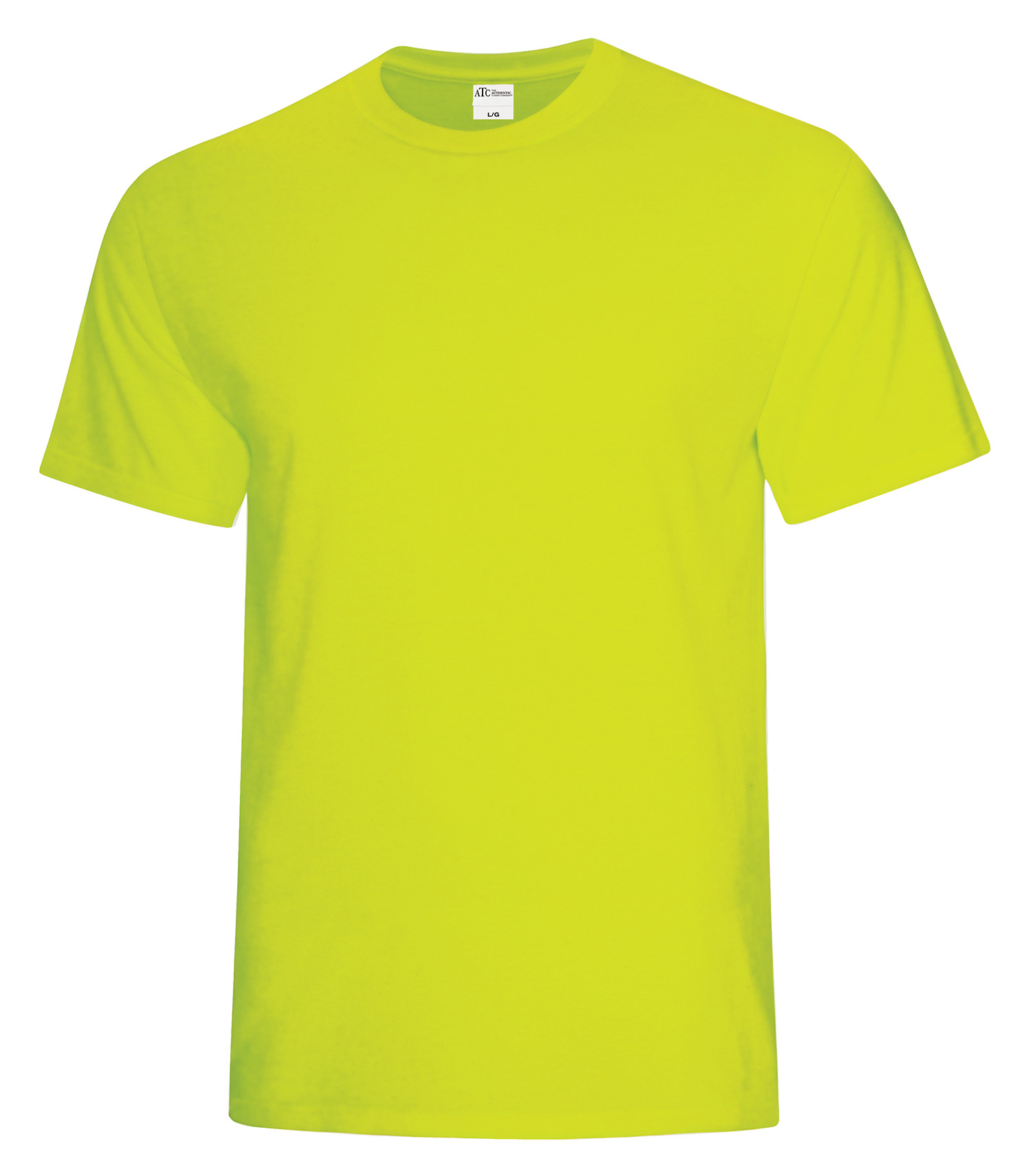ATCᴹᶜ Everyday Collectionᴹᴰ ATC™ EVERYDAY COTTON TEE. ATC1000 Safety Green**