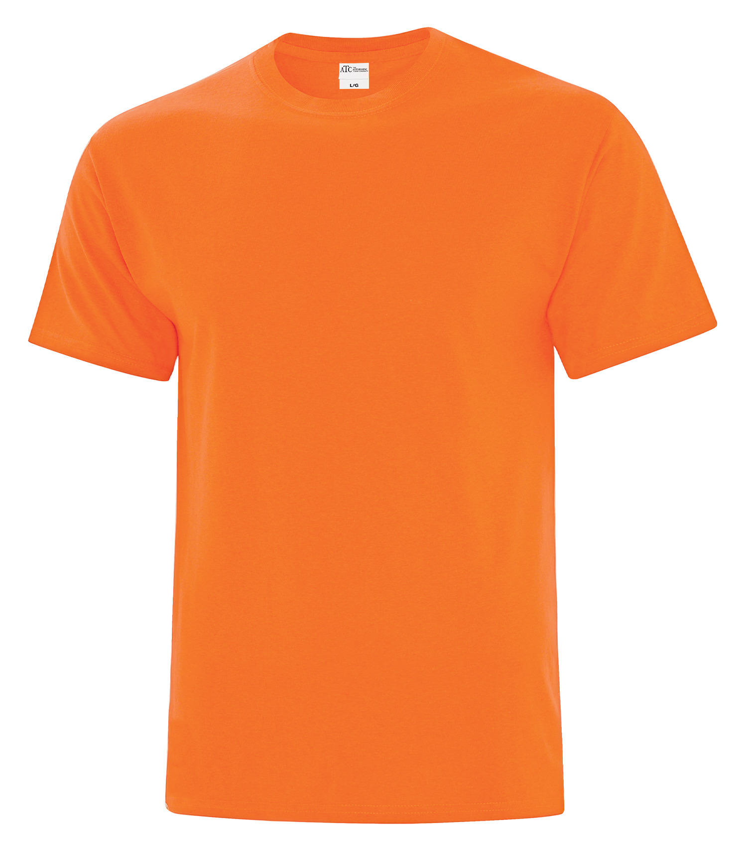 ATCᴹᶜ Everyday Collectionᴹᴰ ATC™ EVERYDAY COTTON TEE. ATC1000 Safety Orange**
