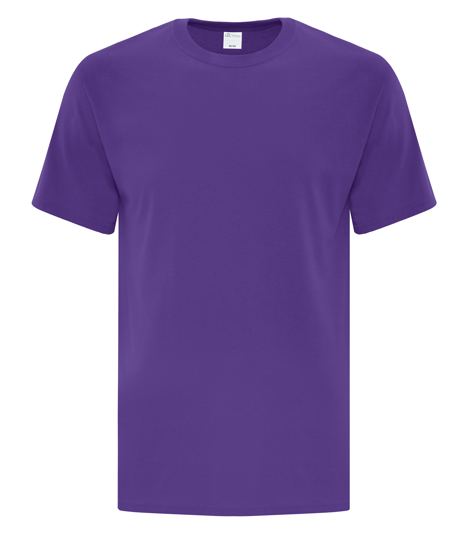 ATCᴹᶜ Everyday Collectionᴹᴰ ATC™ EVERYDAY COTTON TEE. ATC1000 Team Purple