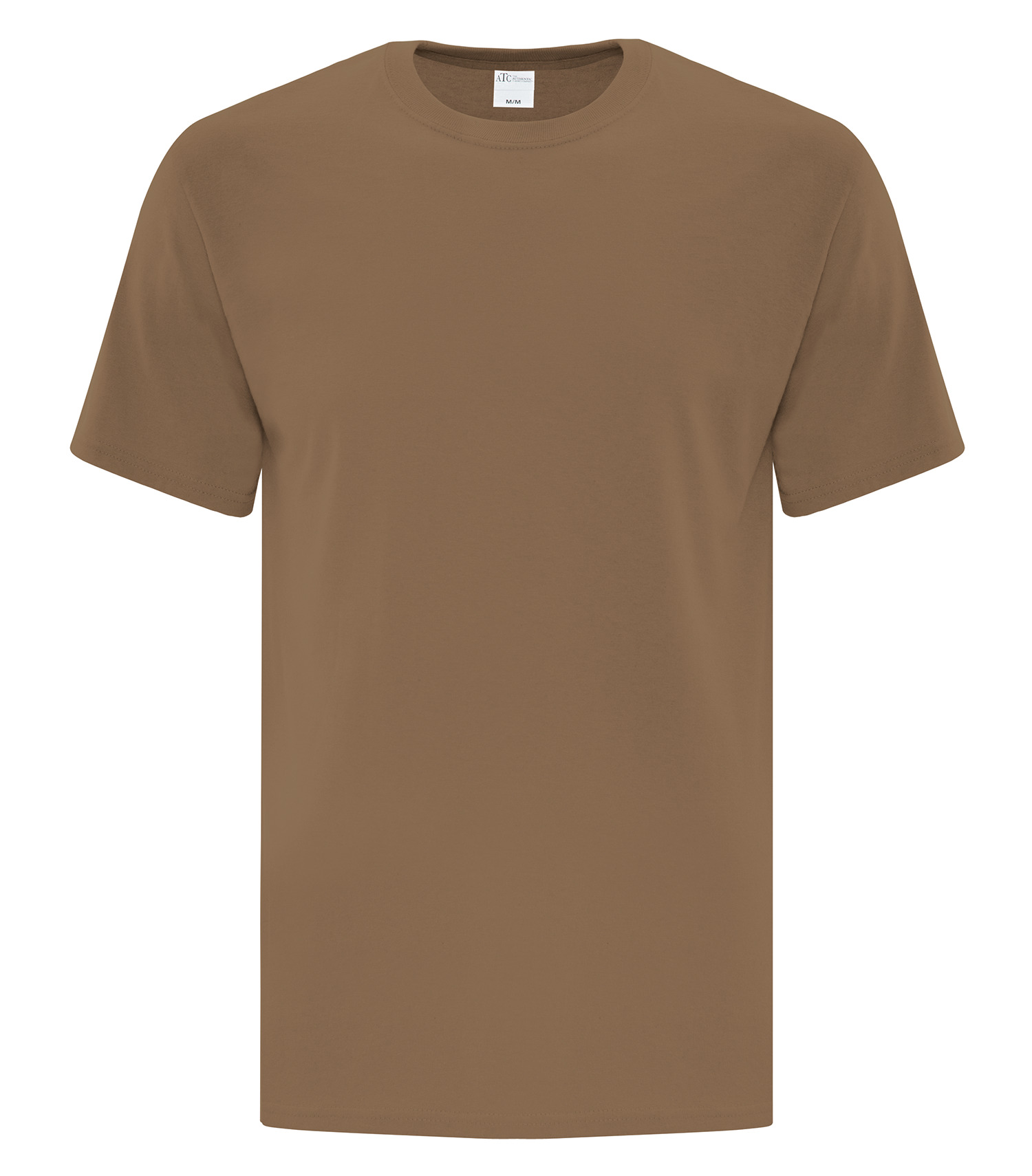 ATCᴹᶜ Everyday Collectionᴹᴰ ATC™ EVERYDAY COTTON TEE. ATC1000 Woodland Brown
