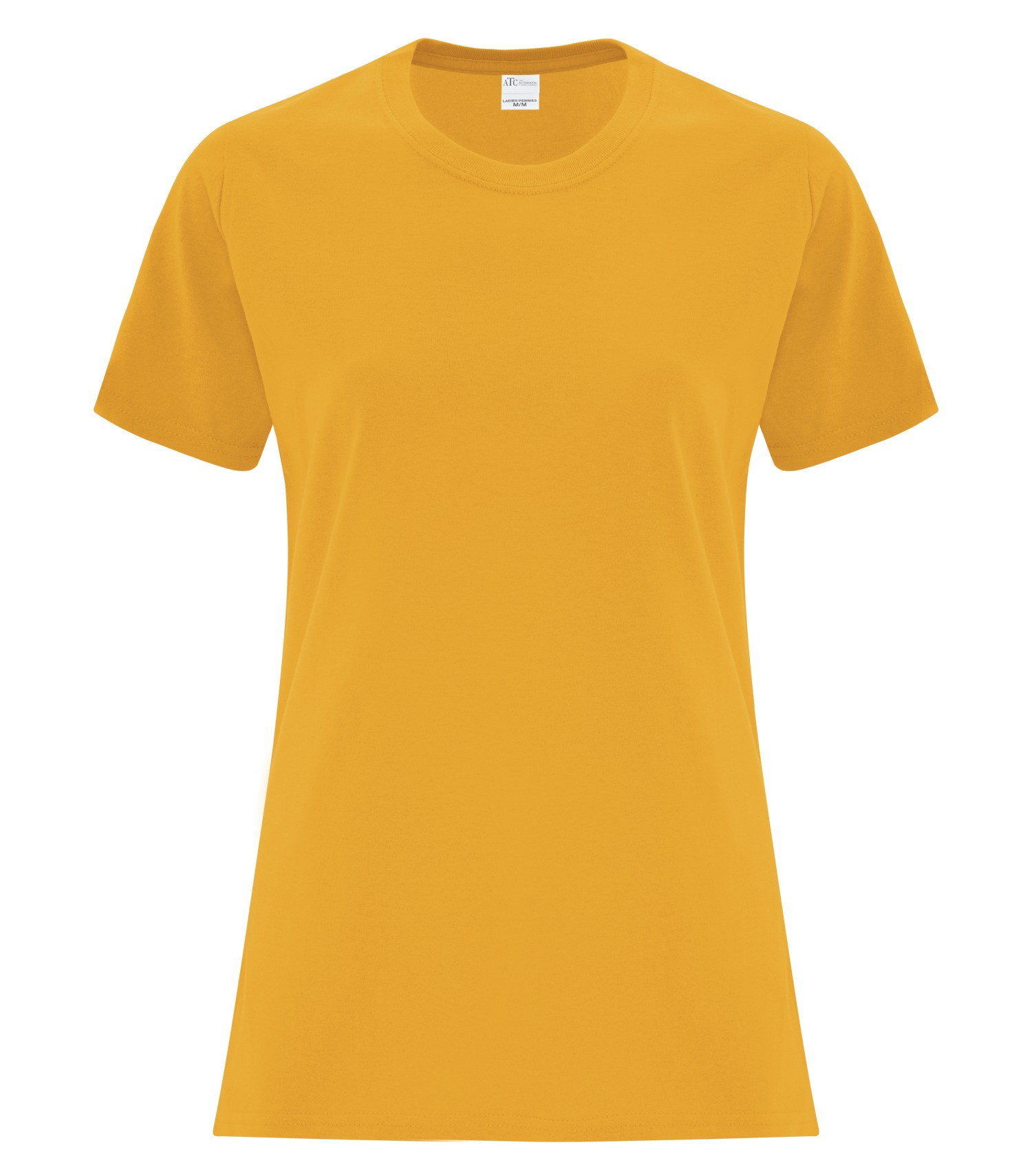 ATCᴹᶜ Everyday Collectionᴹᴰ ATC™ EVERYDAY COTTON LADIES' TEE. ATC1000L Gold